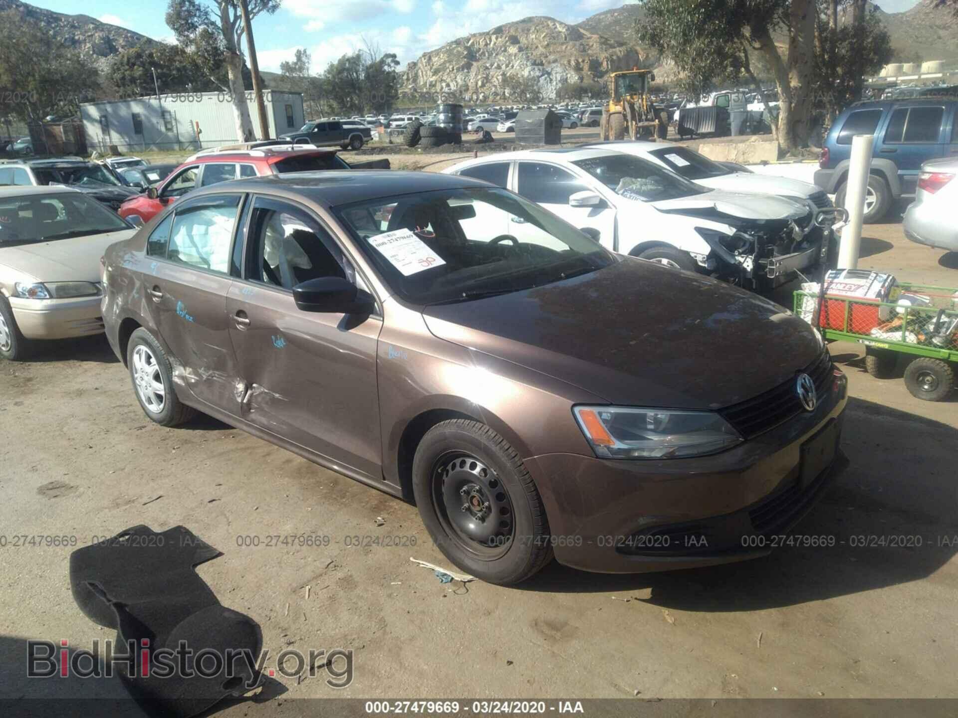 Фотография 3VW1K7AJ8CM304920 - VOLKSWAGEN JETTA 2012