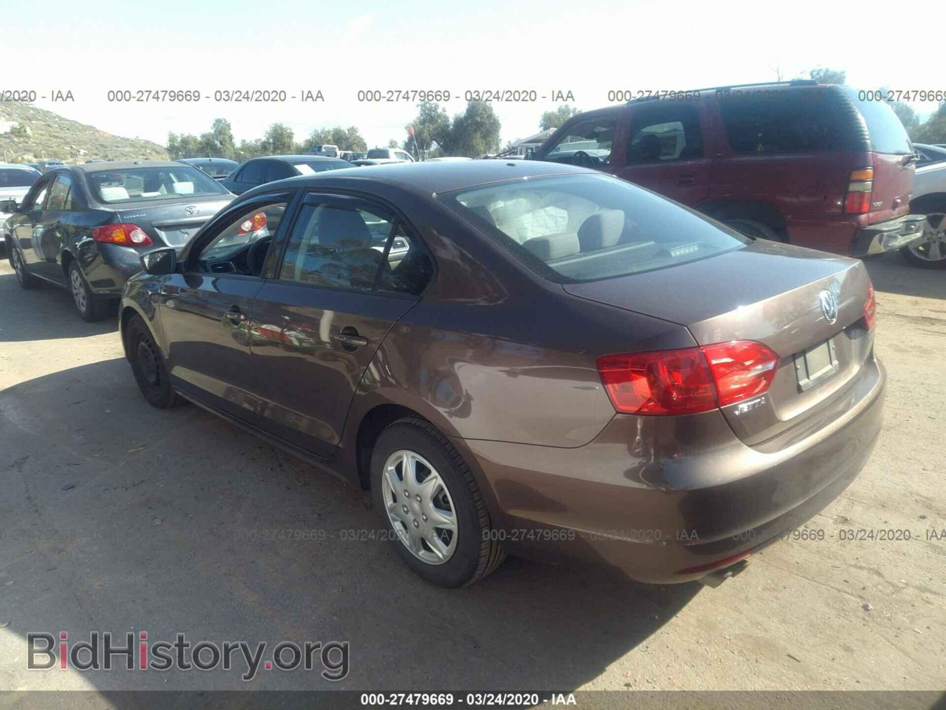2012 VOLKSWAGEN JETTA - VIN: 3VW1K7AJ8CM304920 - Фото 3
