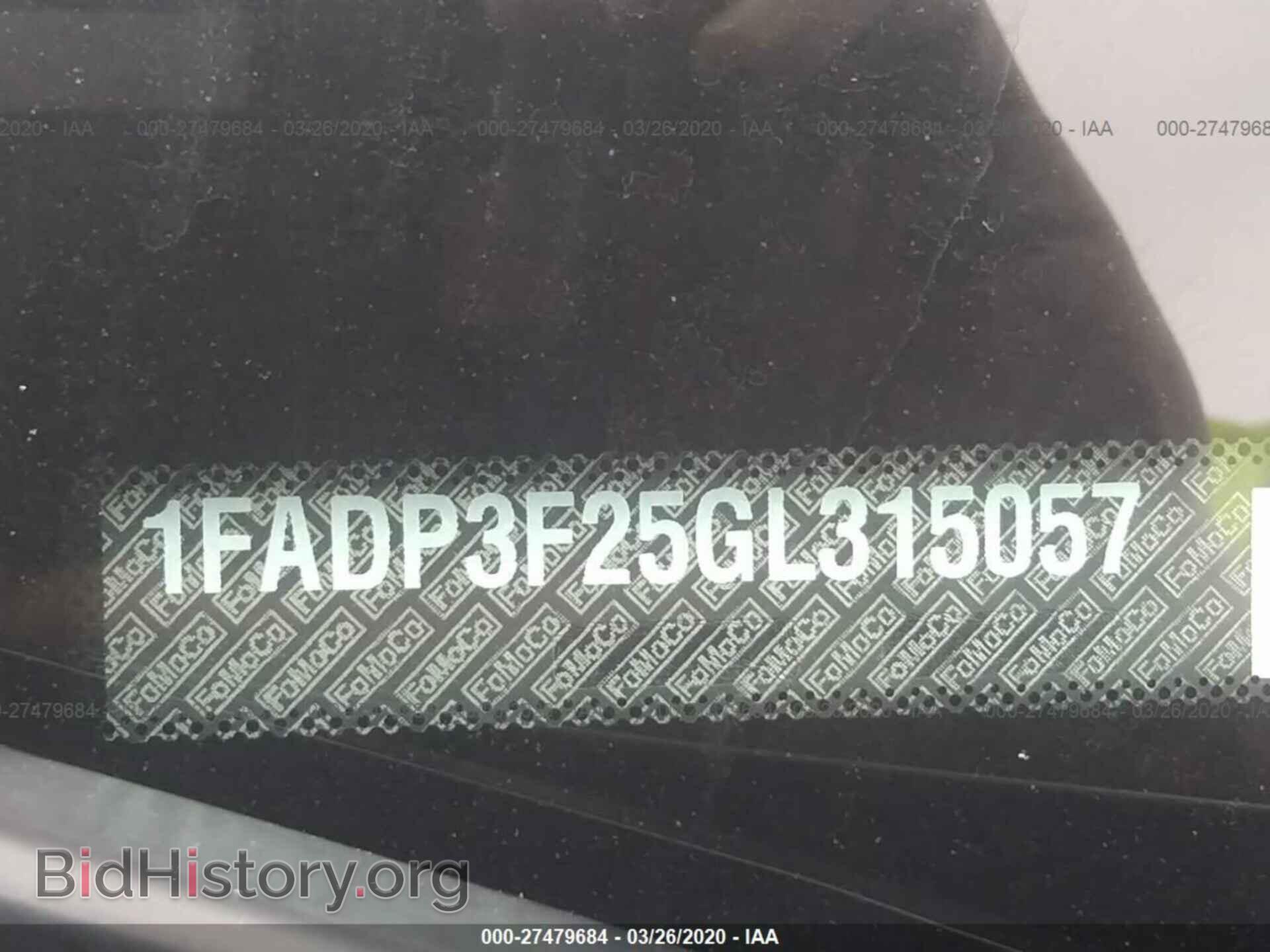 2016 FORD FOCUS - VIN: 1FADP3F25GL315057 - Фото 9
