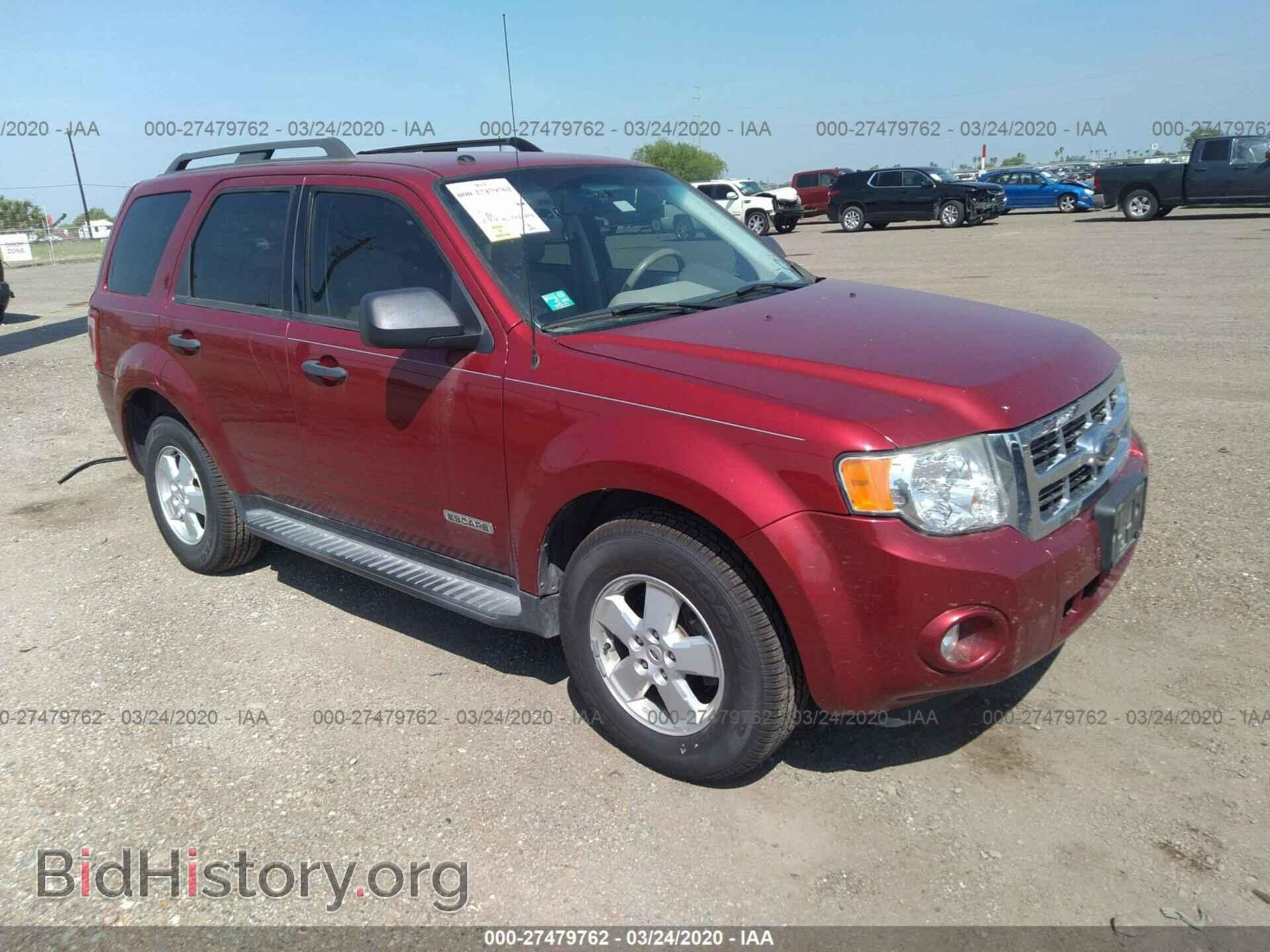 Фотография 1FMCU03Z68KB46913 - FORD ESCAPE 2008