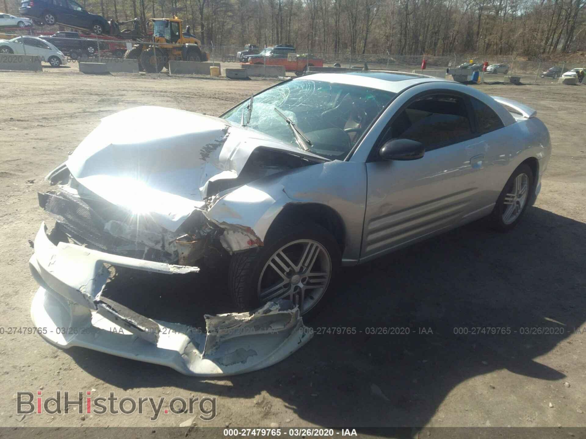 2003 MITSUBISHI ECLIPSE - VIN: 4A3AC44G03E179431 - Фото 2