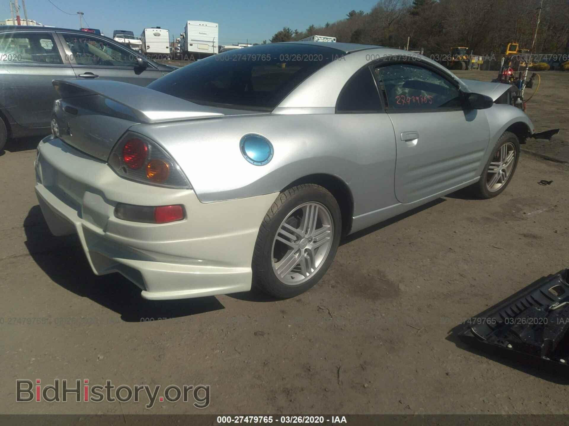 2003 MITSUBISHI ECLIPSE - VIN: 4A3AC44G03E179431 - Фото 4