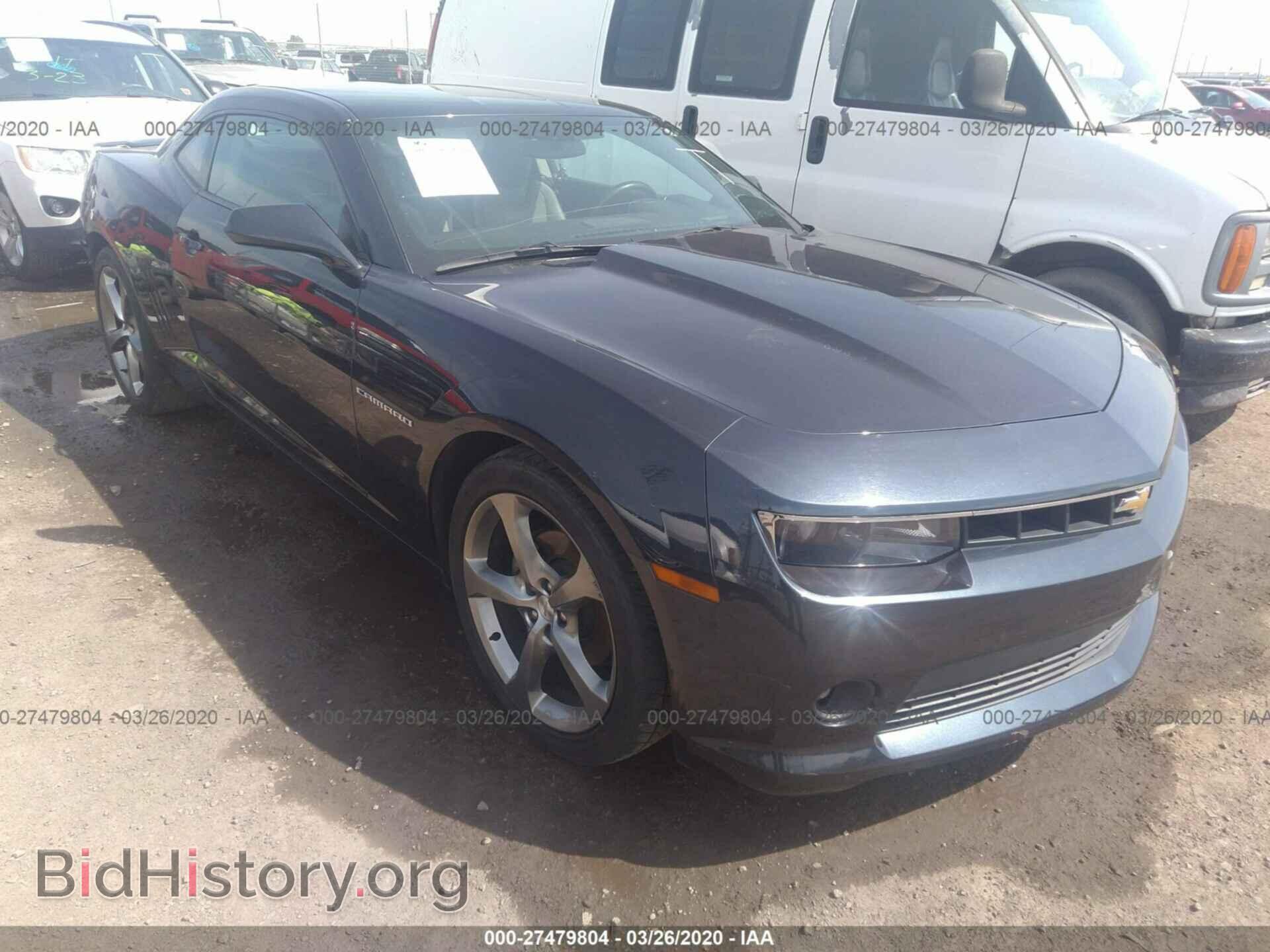 Photo 2G1FC1E37E9233549 - CHEVROLET CAMARO 2014