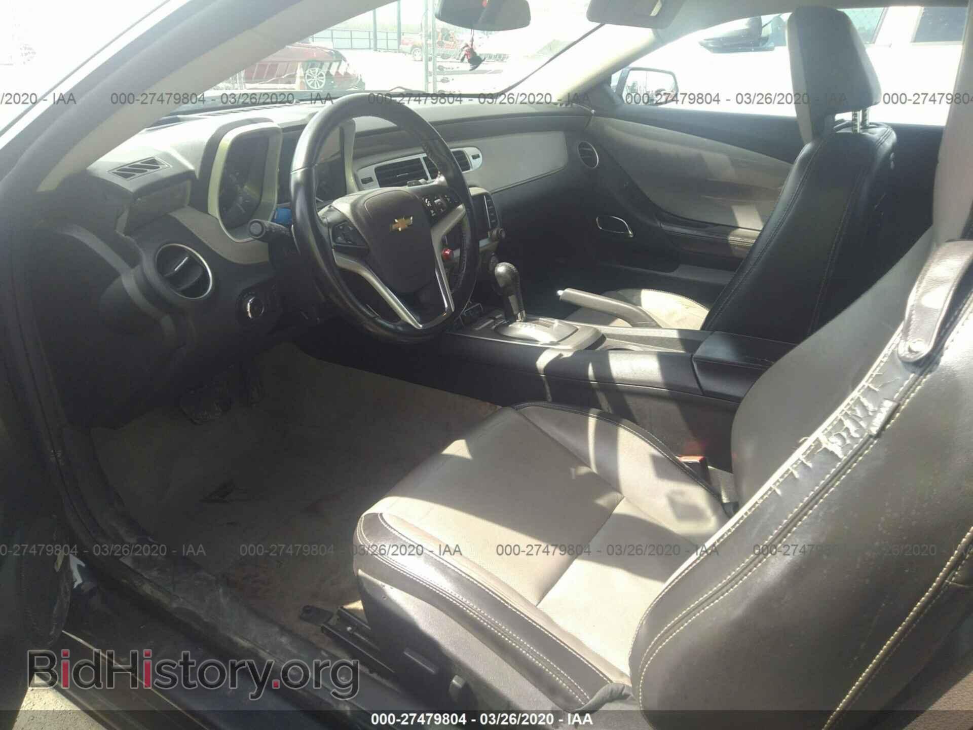 2014 CHEVROLET CAMARO - VIN: 2G1FC1E37E9233549 - Фото 5