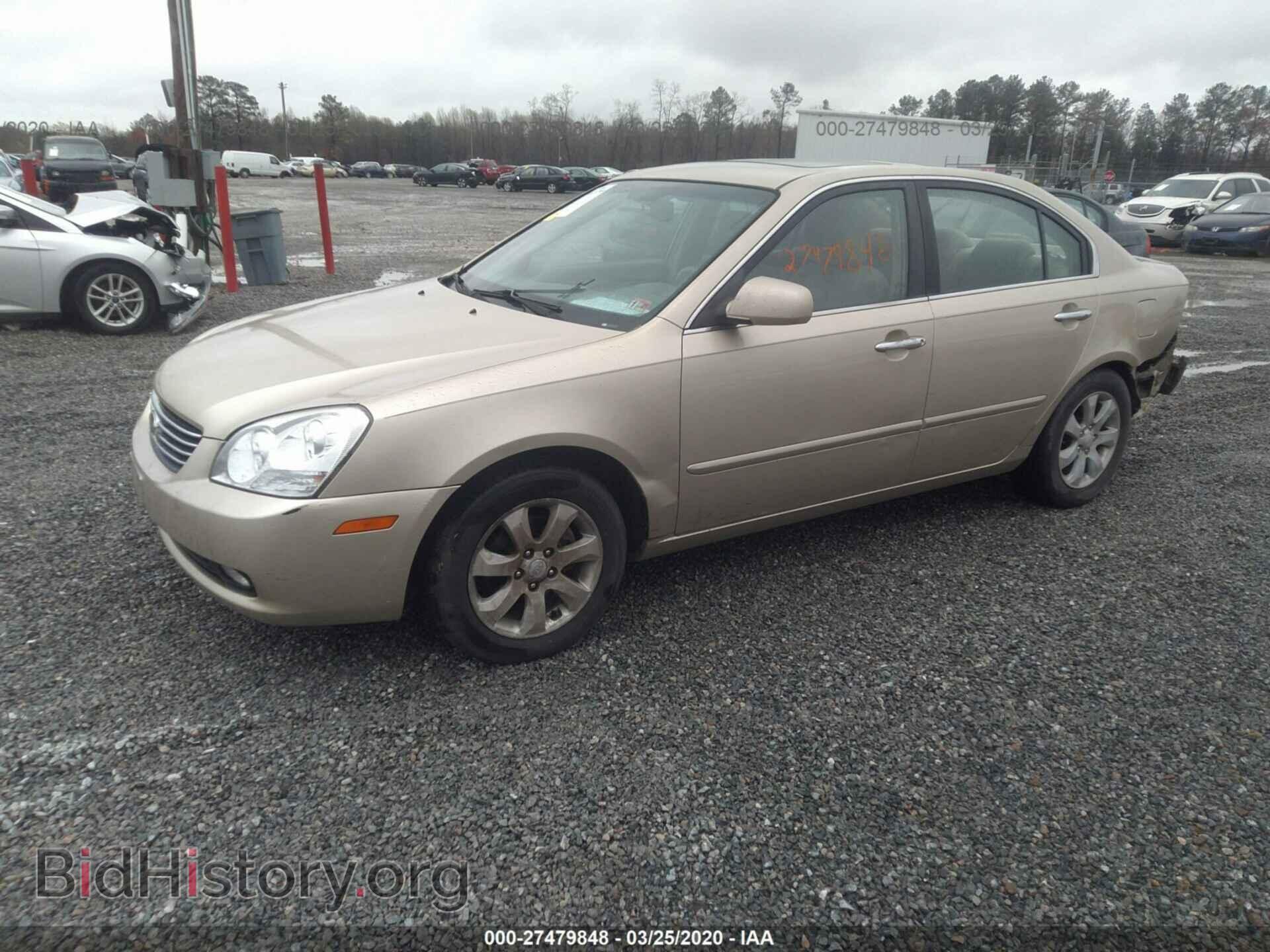 2006 KIA OPTIMA - VIN: KNAGE124665041702 - Фото 2