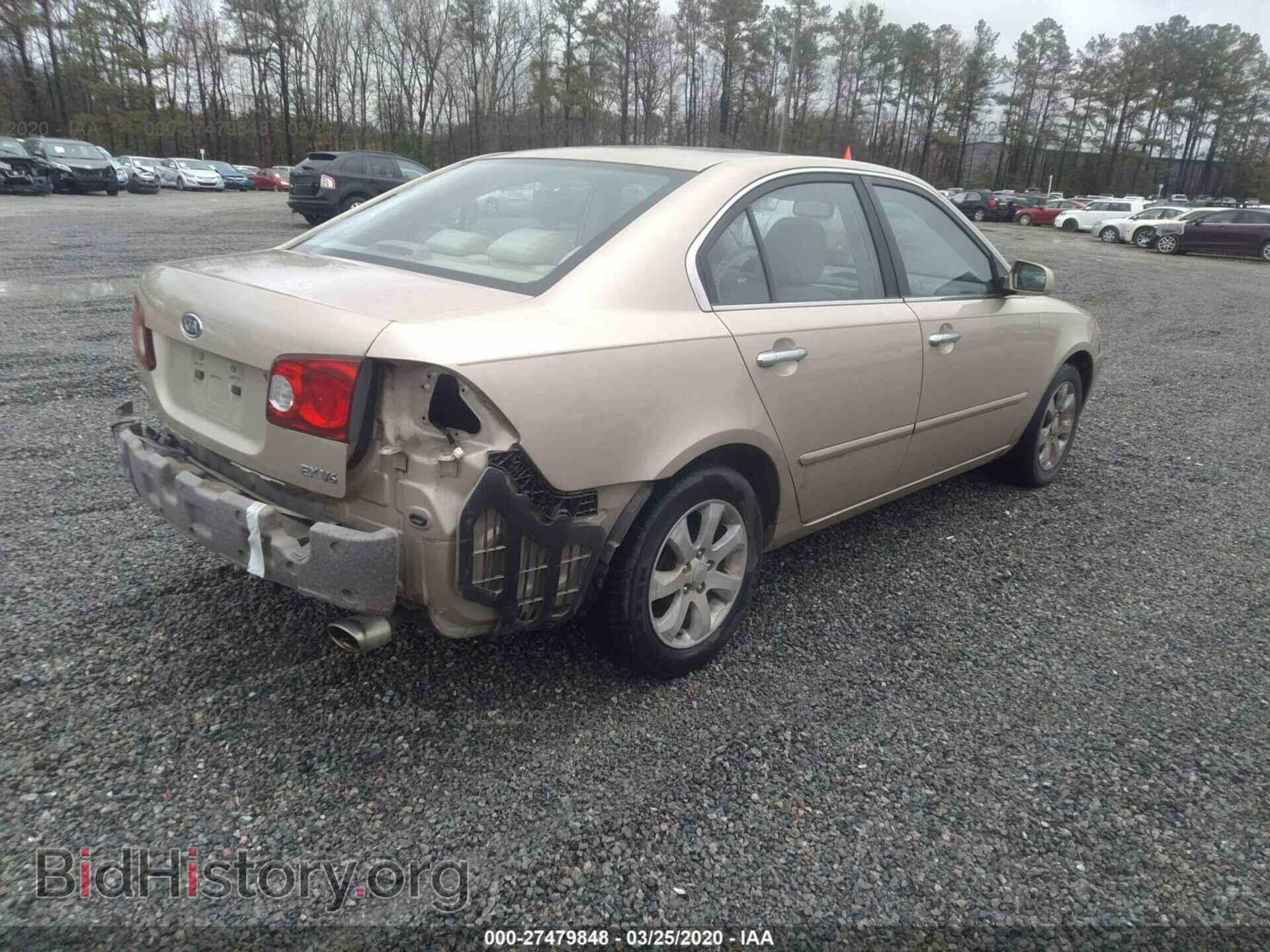 2006 KIA OPTIMA - VIN: KNAGE124665041702 - Фото 4