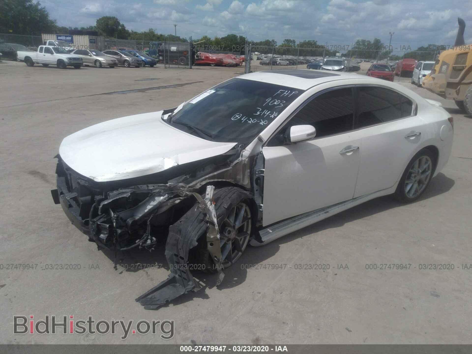2011 NISSAN MAXIMA - VIN: 1N4AA5AP0BC804431 - Фото 2