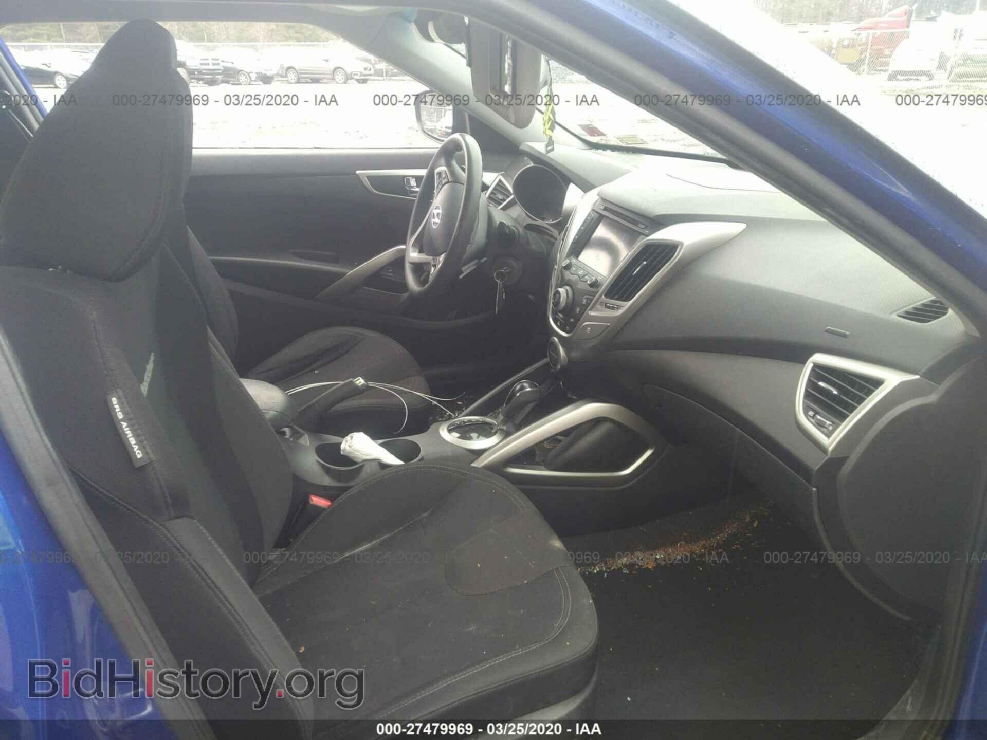 2012 HYUNDAI VELOSTER - VIN: KMHTC6AD4CU028627 - Фото 5