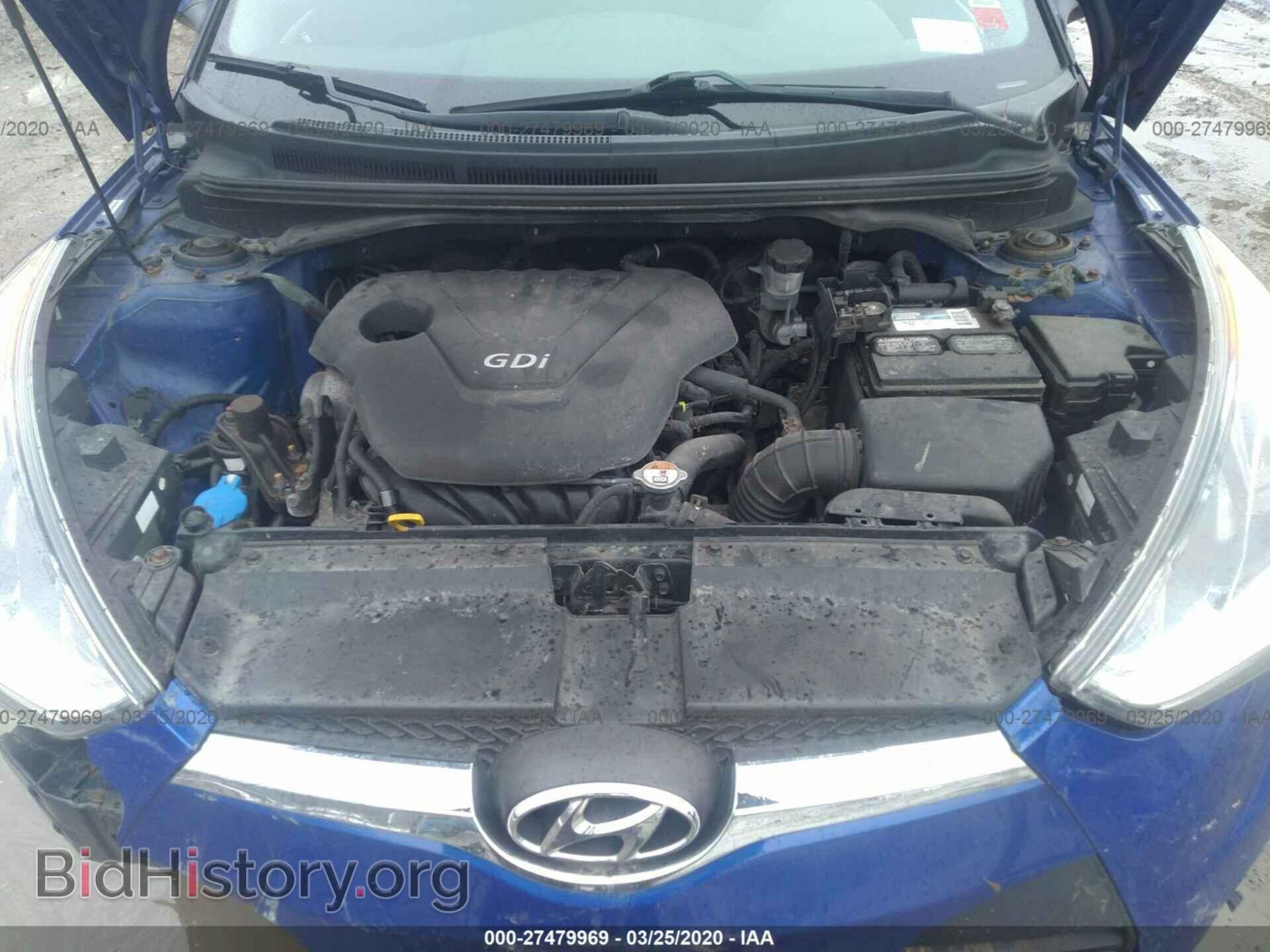 2012 HYUNDAI VELOSTER - VIN: KMHTC6AD4CU028627 - Фото 10