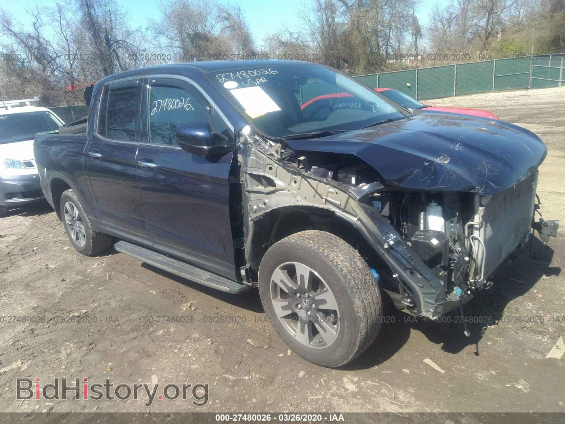 Фотография 5FPYK3F76KB004603 - HONDA RIDGELINE 2019