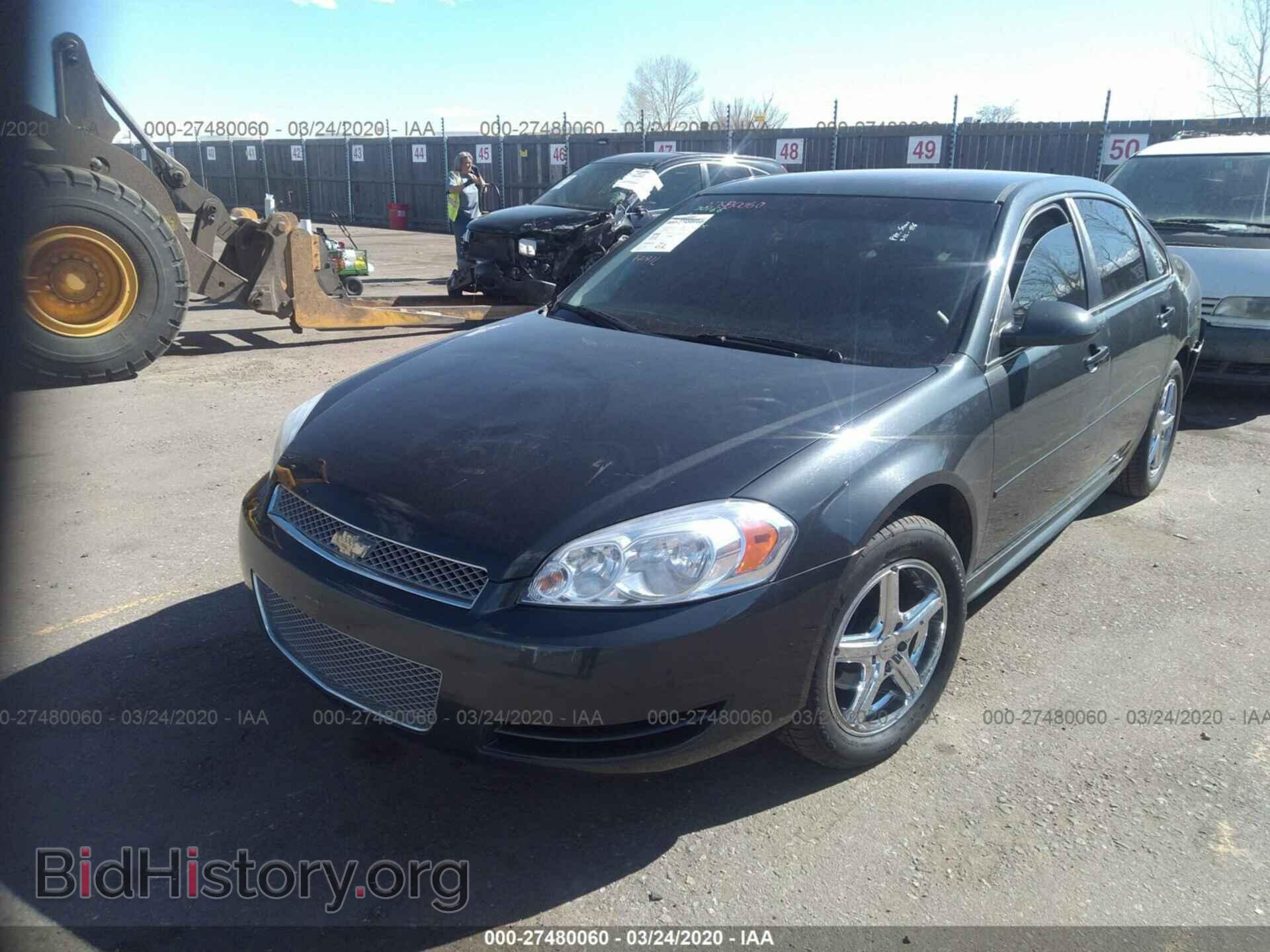 2013 CHEVROLET IMPALA - VIN: 2G1WG5E35D1104721 - Фото 2