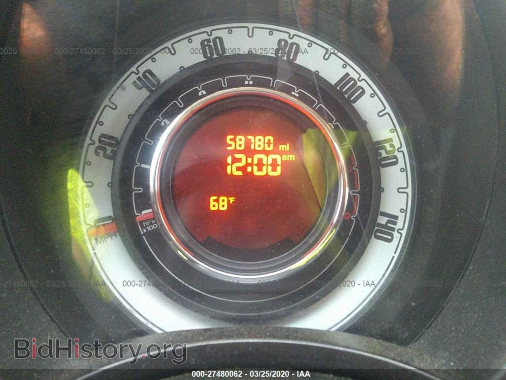 2012 FIAT 500 - VIN: 3C3CFFDR5CT209902 - Фото 7
