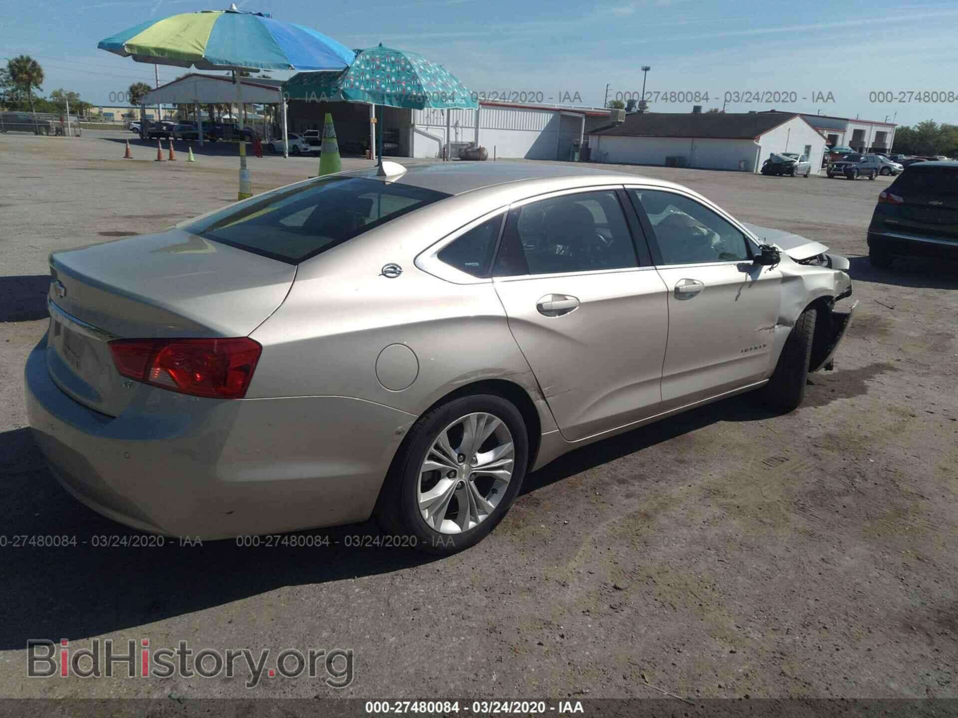 2014 CHEVROLET IMPALA - VIN: 2G1125S35E9185915 - Фото 4