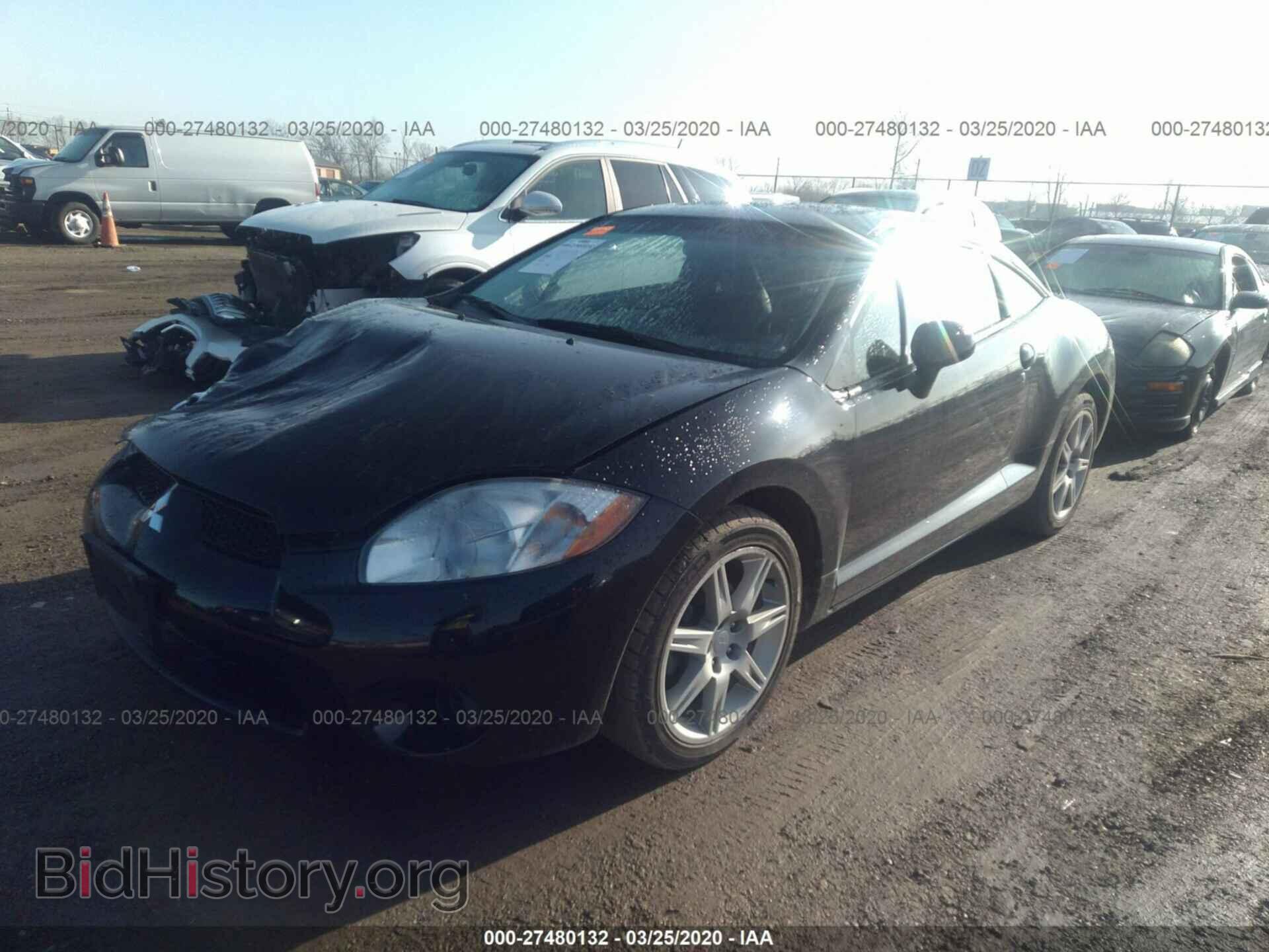 2007 MITSUBISHI ECLIPSE - VIN: 4A3AK64F47E064665 - Фото 2