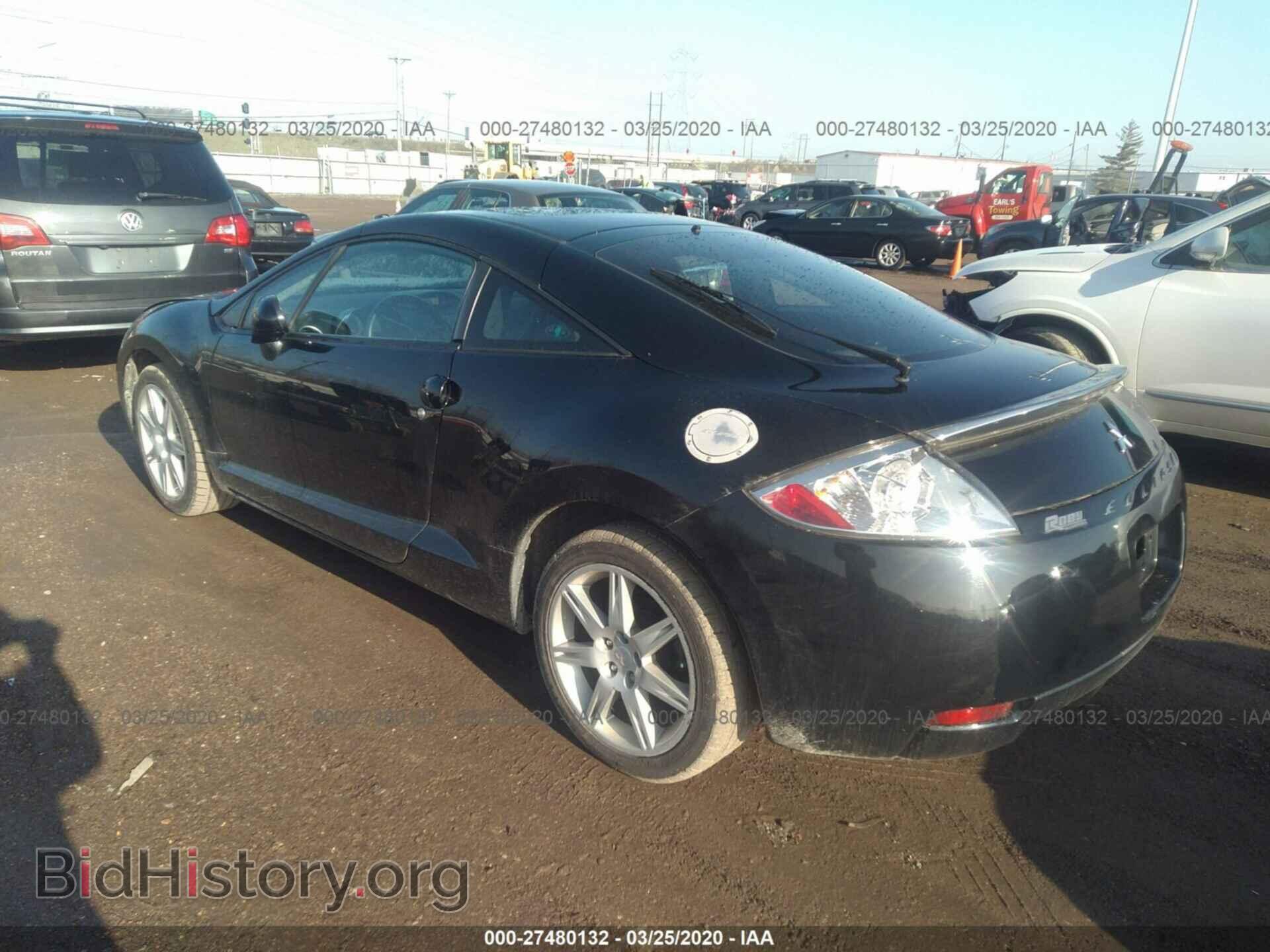 2007 MITSUBISHI ECLIPSE - VIN: 4A3AK64F47E064665 - Фото 3