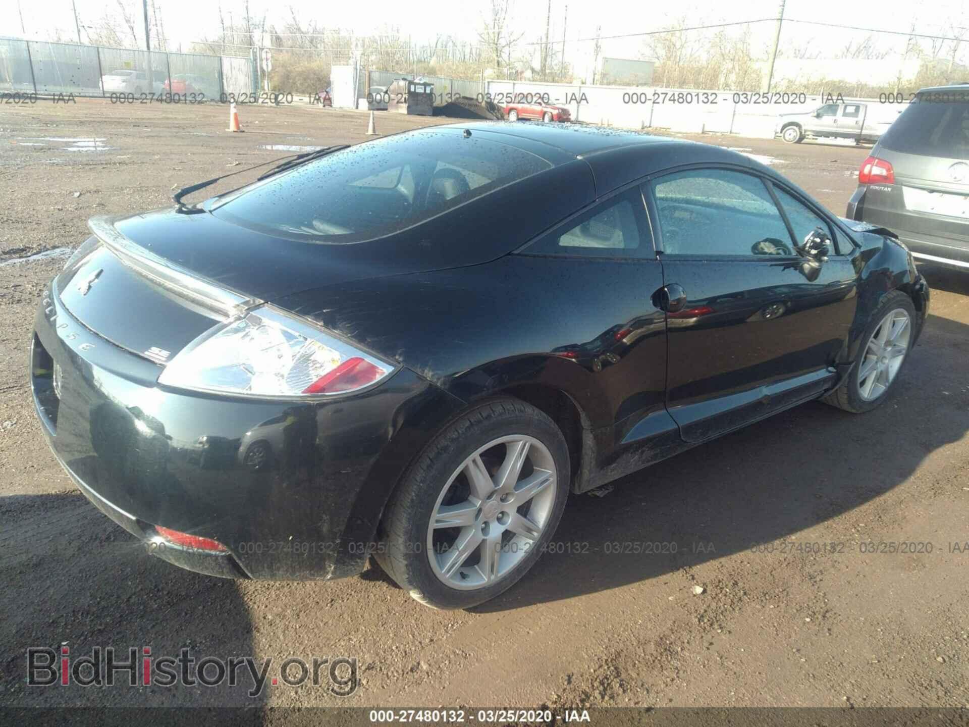 2007 MITSUBISHI ECLIPSE - VIN: 4A3AK64F47E064665 - Фото 4