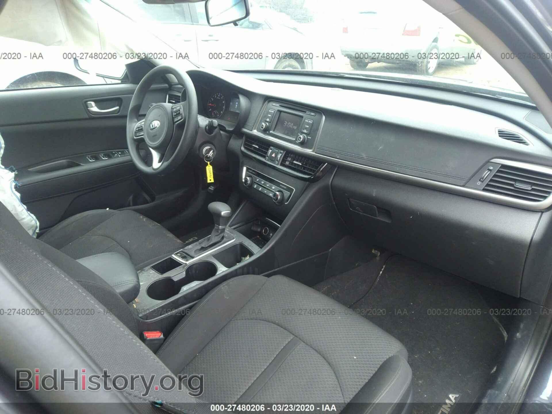 2017 KIA OPTIMA - VIN: KNAGT4L3XH5161017 - Фото 5