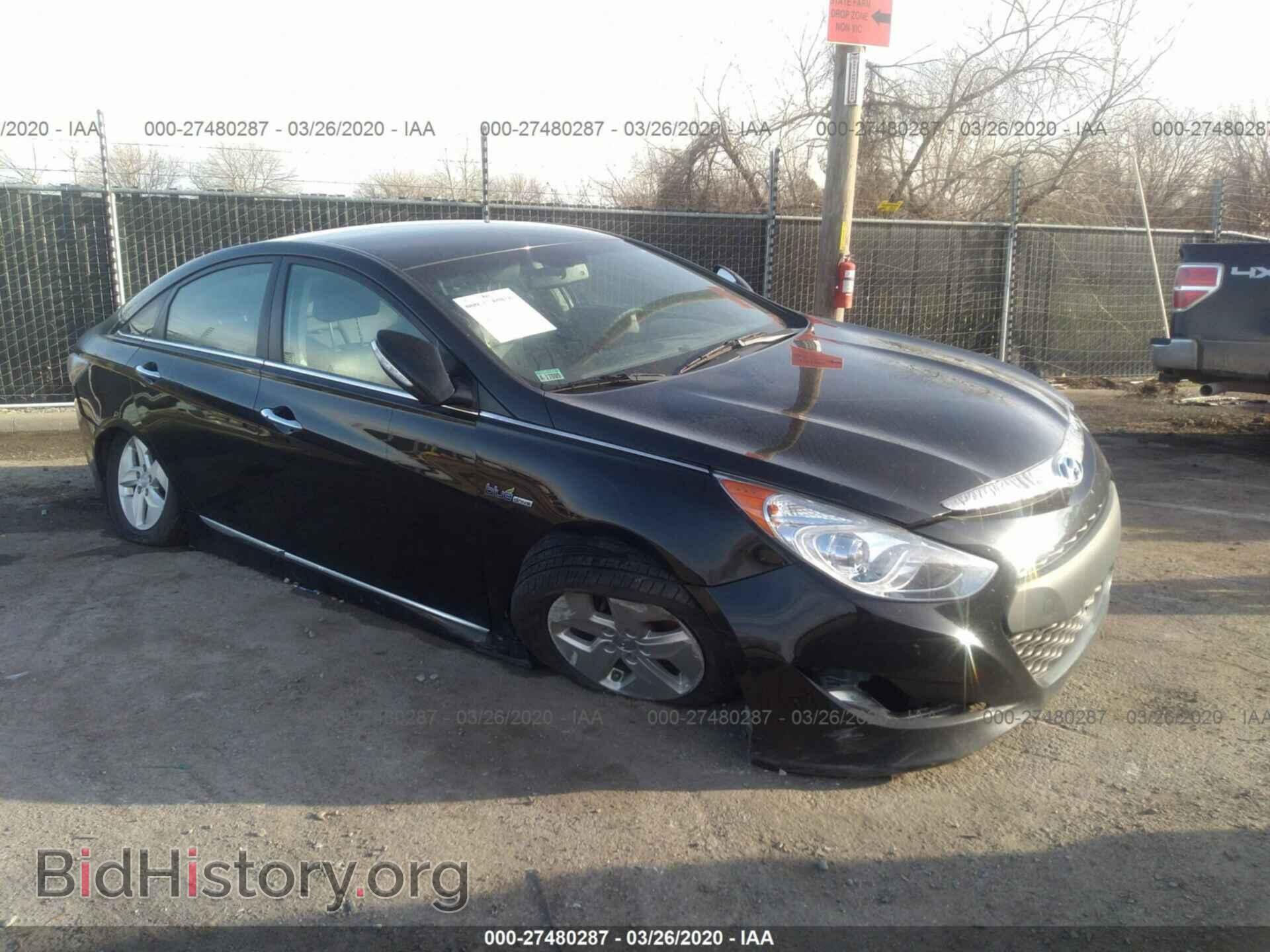 Фотография KMHEC4A46CA056881 - HYUNDAI SONATA 2012