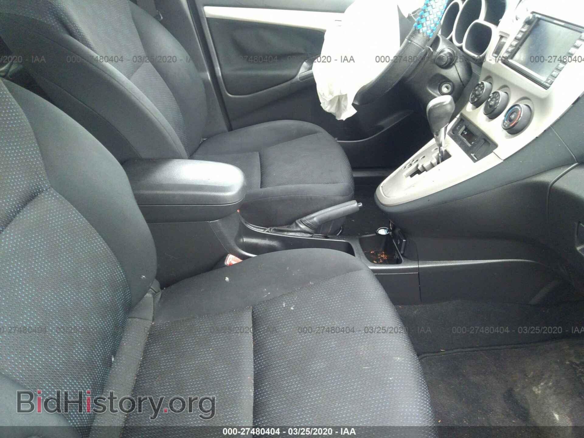 2009 TOYOTA COROLLA MATRIX - VIN: 2T1KE40E49C007761 - Фото 5