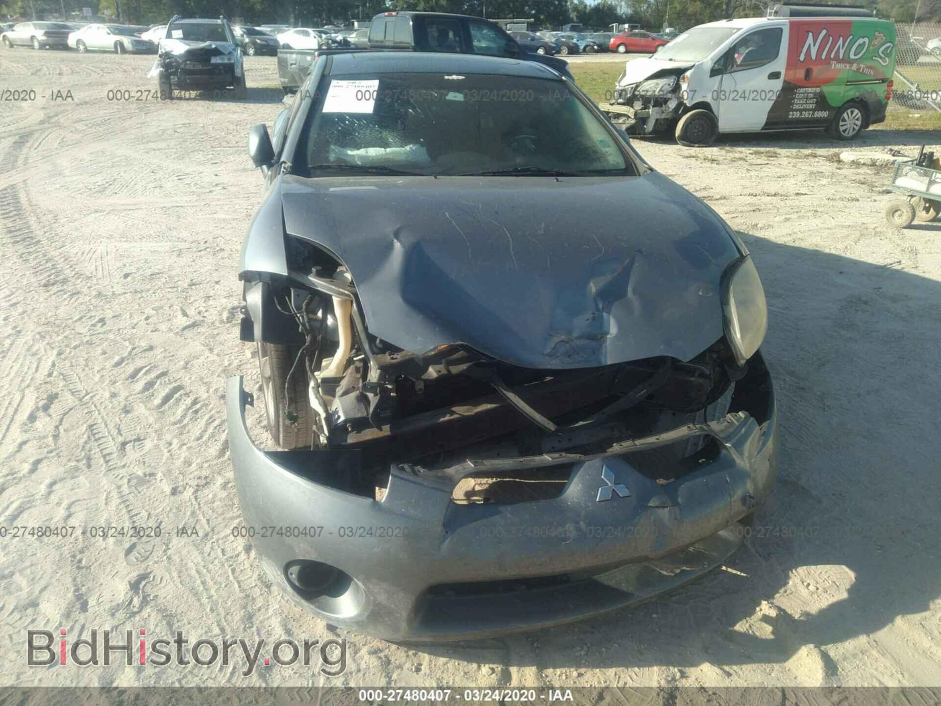 2007 MITSUBISHI ECLIPSE - VIN: 4A3AK24F47E015510 - Фото 6