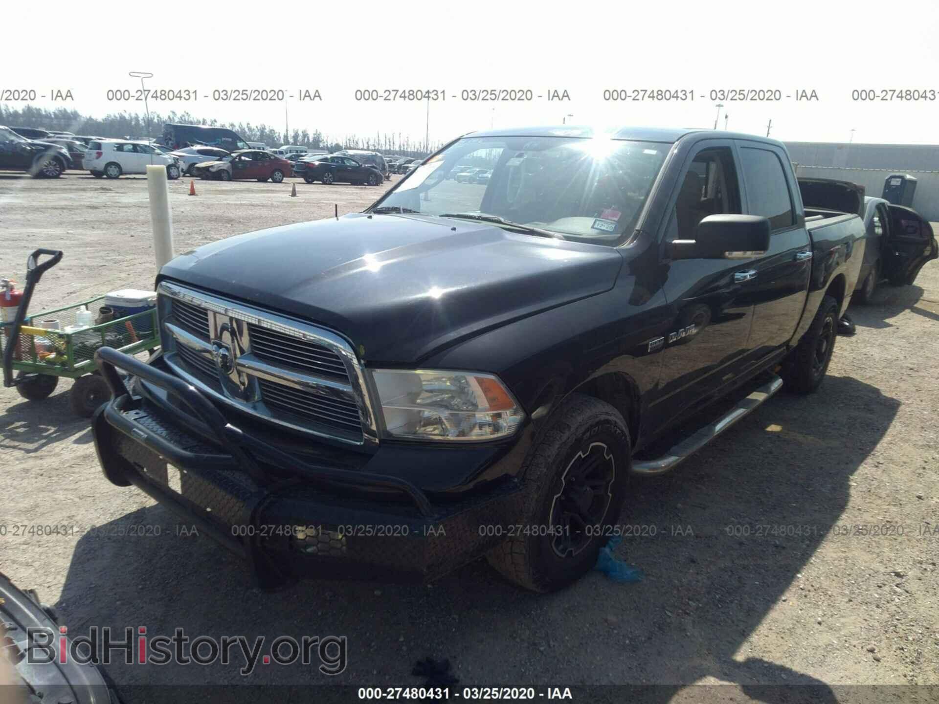 2010 DODGE RAM 1500 - VIN: 1D7RB1CT0AS246636 - Фото 2