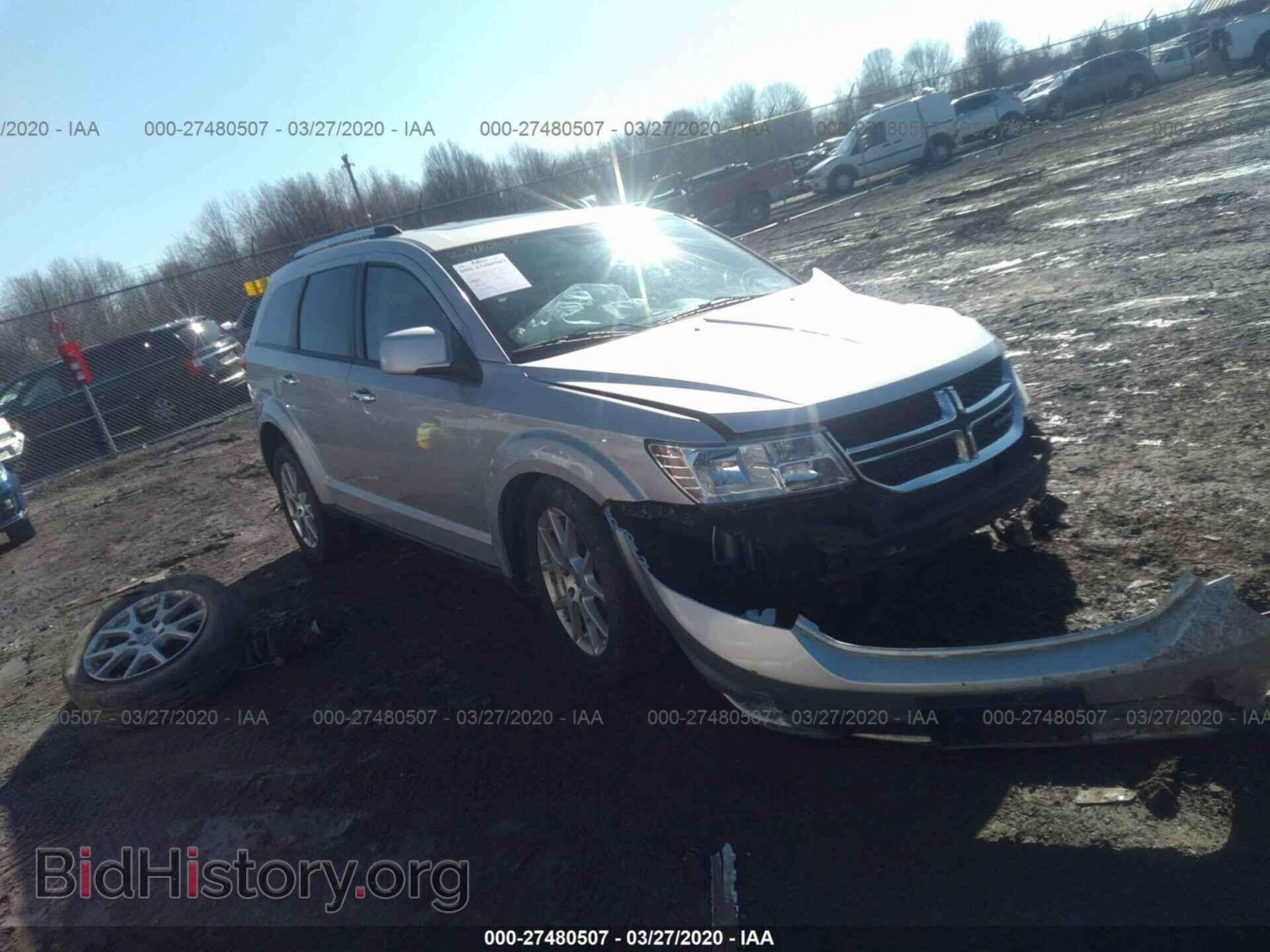 Photo 3C4PDDDG3CT252544 - DODGE JOURNEY 2012