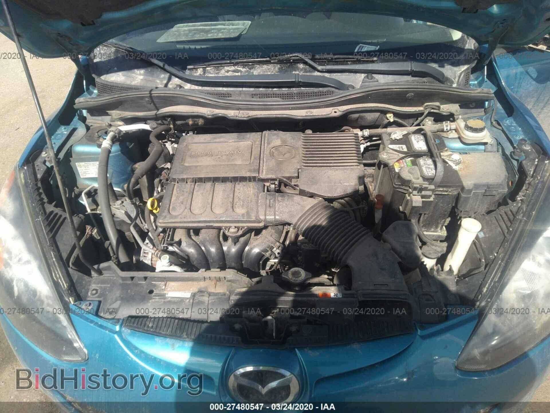 2012 MAZDA MAZDA2 - VIN: JM1DE1KZ2C0150832 - Photo 10