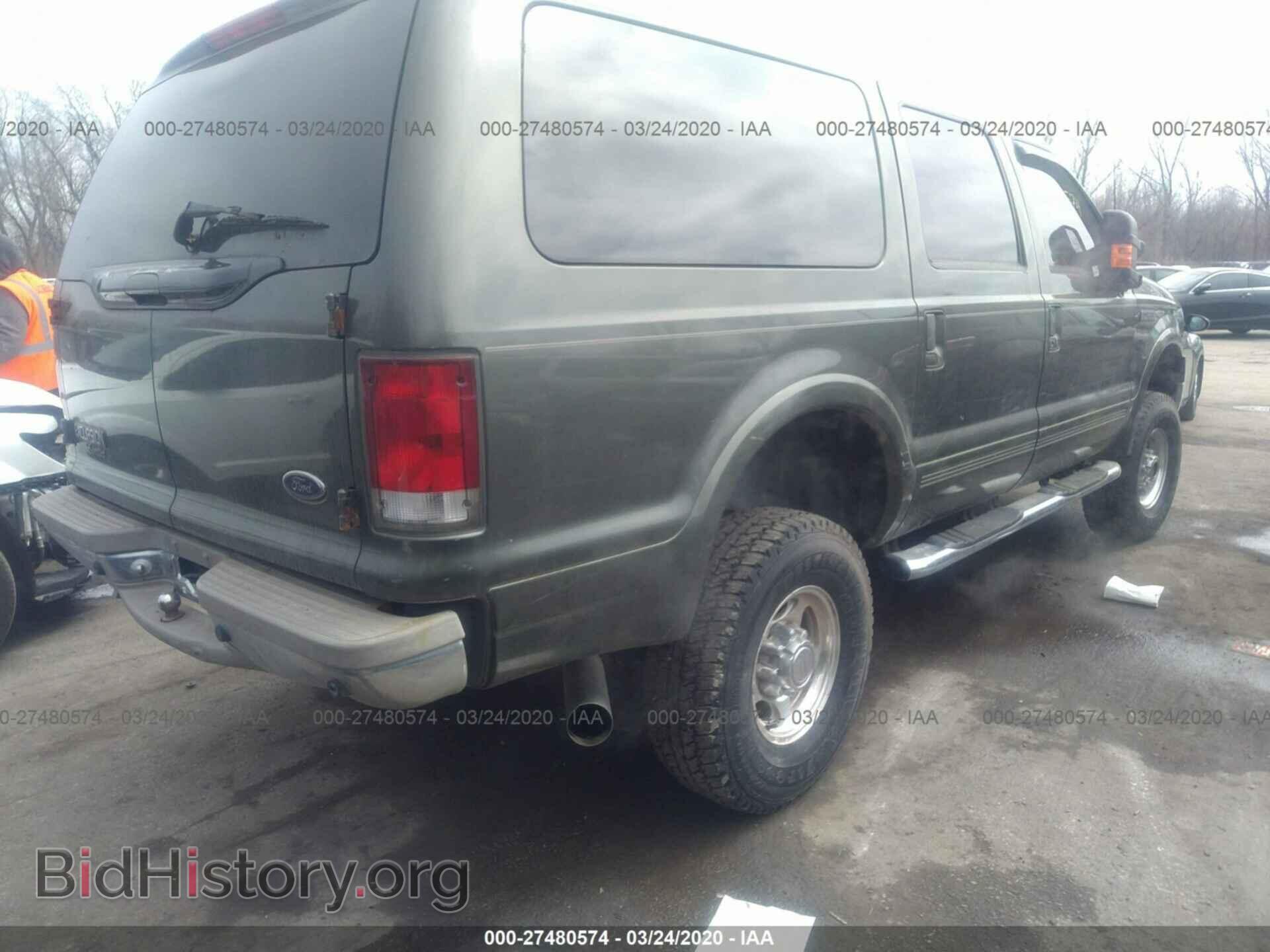 2001 FORD EXCURSION - VIN: 1FMNU43S61EA38895 - Photo 4