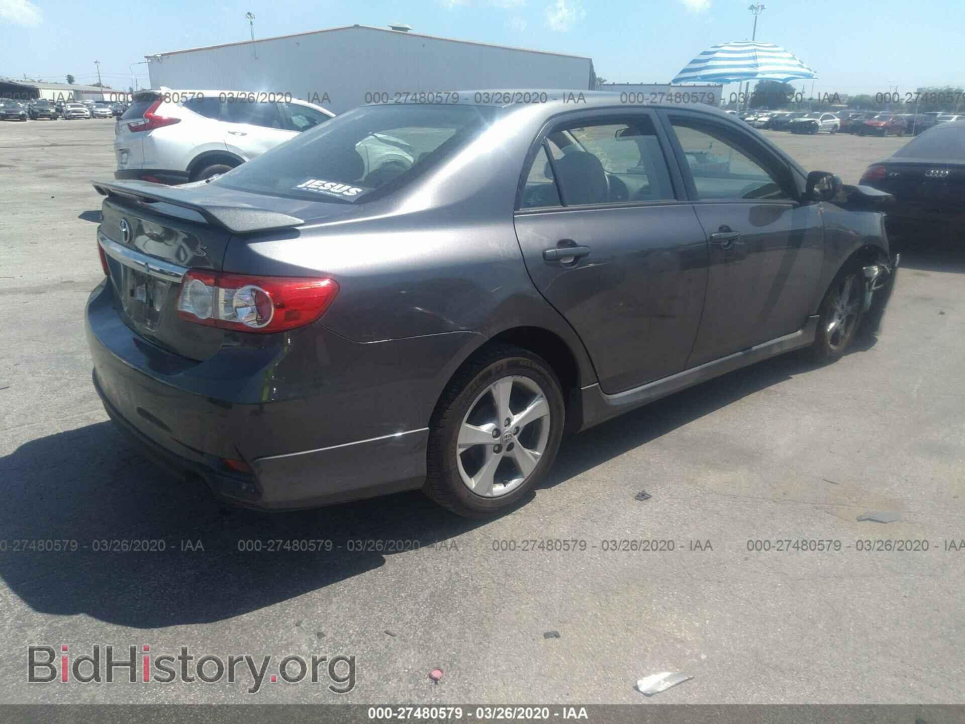2013 TOYOTA COROLLA - VIN: 5YFBU4EE5DP077984 - Фото 4
