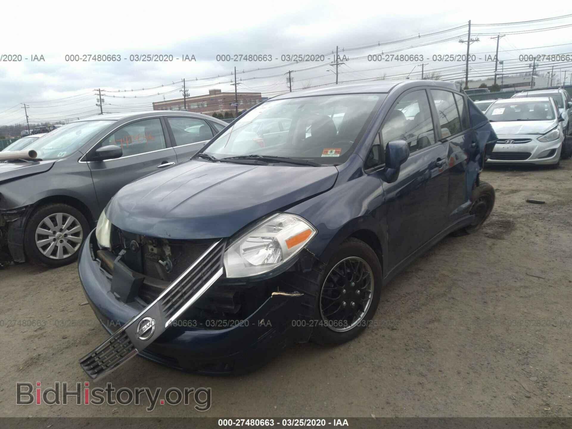 2007 NISSAN VERSA - VIN: 3N1BC13E87L365247 - Фото 2