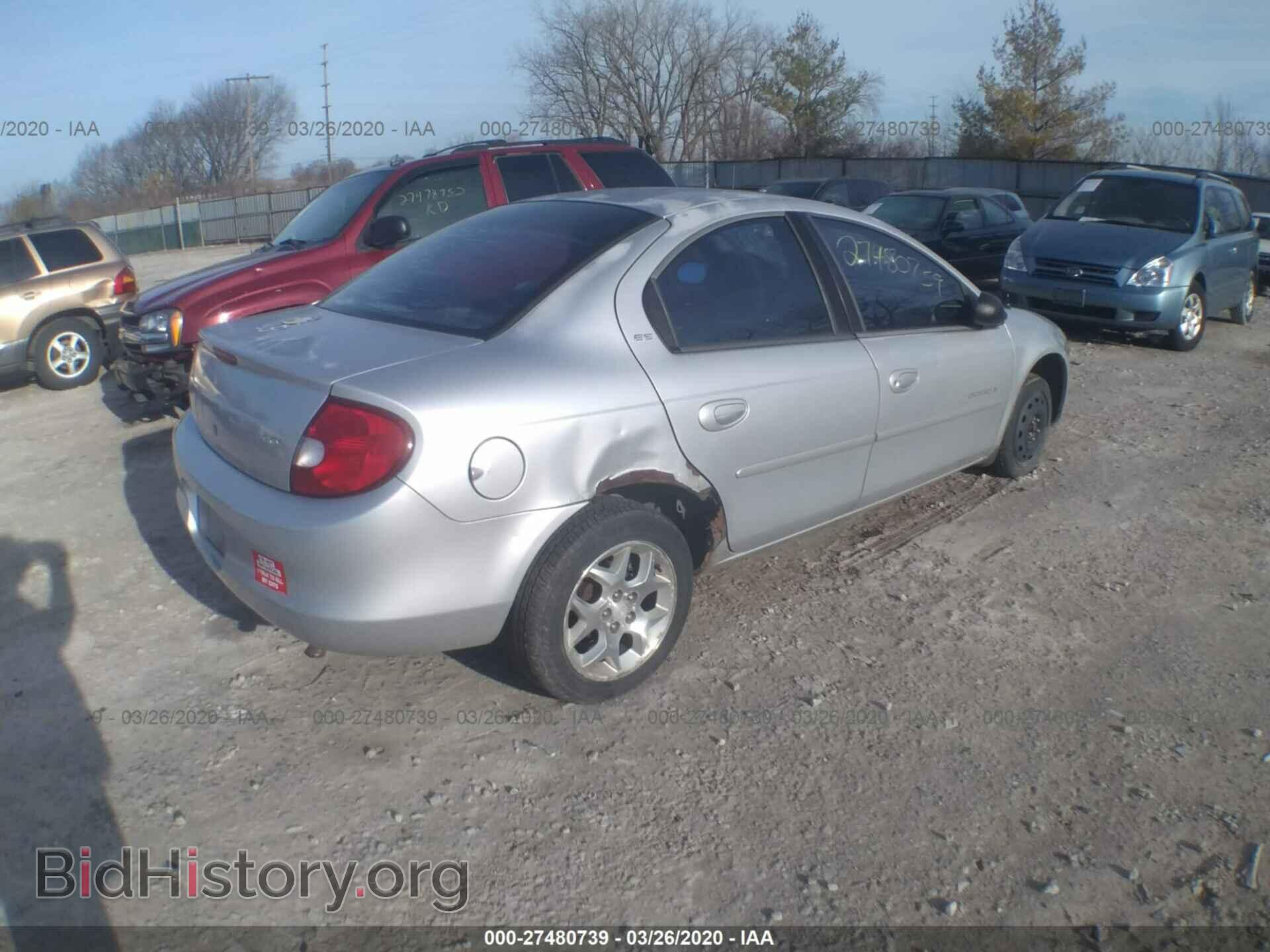2000 DODGE NEON - VIN: 1B3ES46C7YD624506 - Фото 4