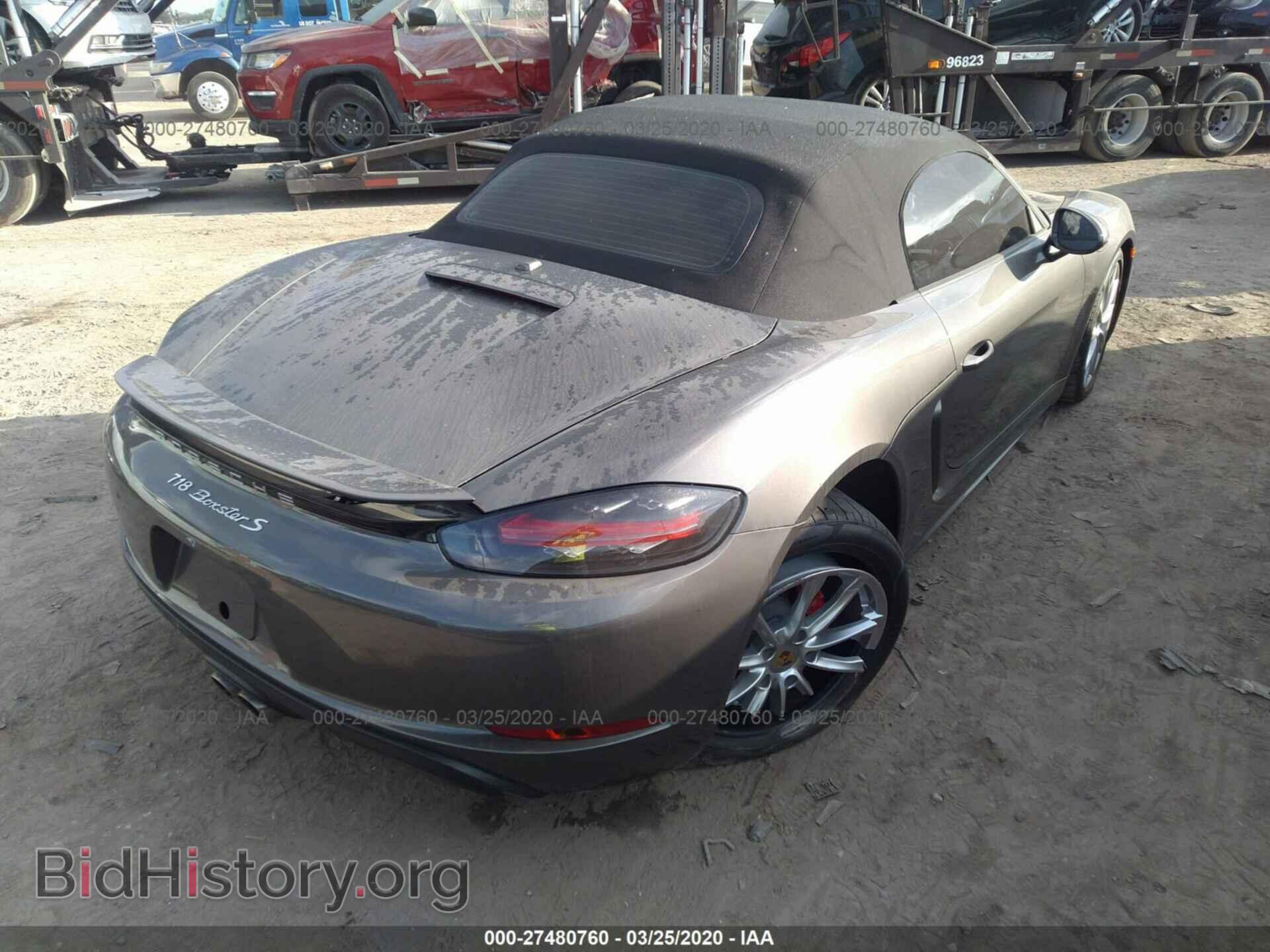 2018 PORSCHE BOXSTER - VIN: WP0CB2A87JS228672 - Фото 4