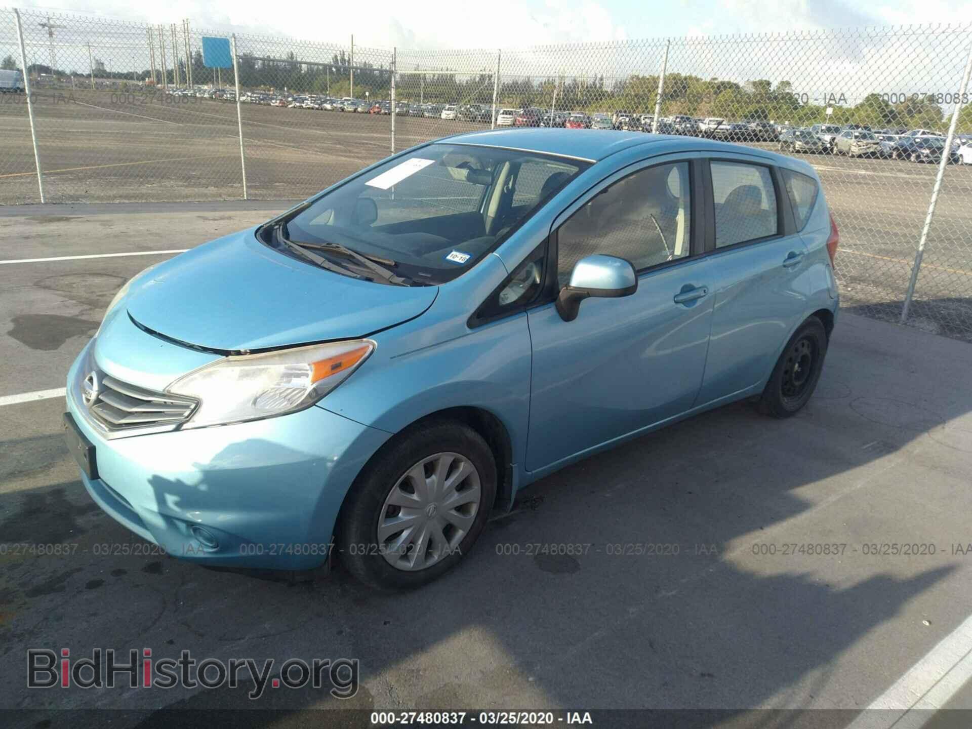 2014 NISSAN VERSA NOTE - VIN: 3N1CE2CP1EL385570 - Фото 2