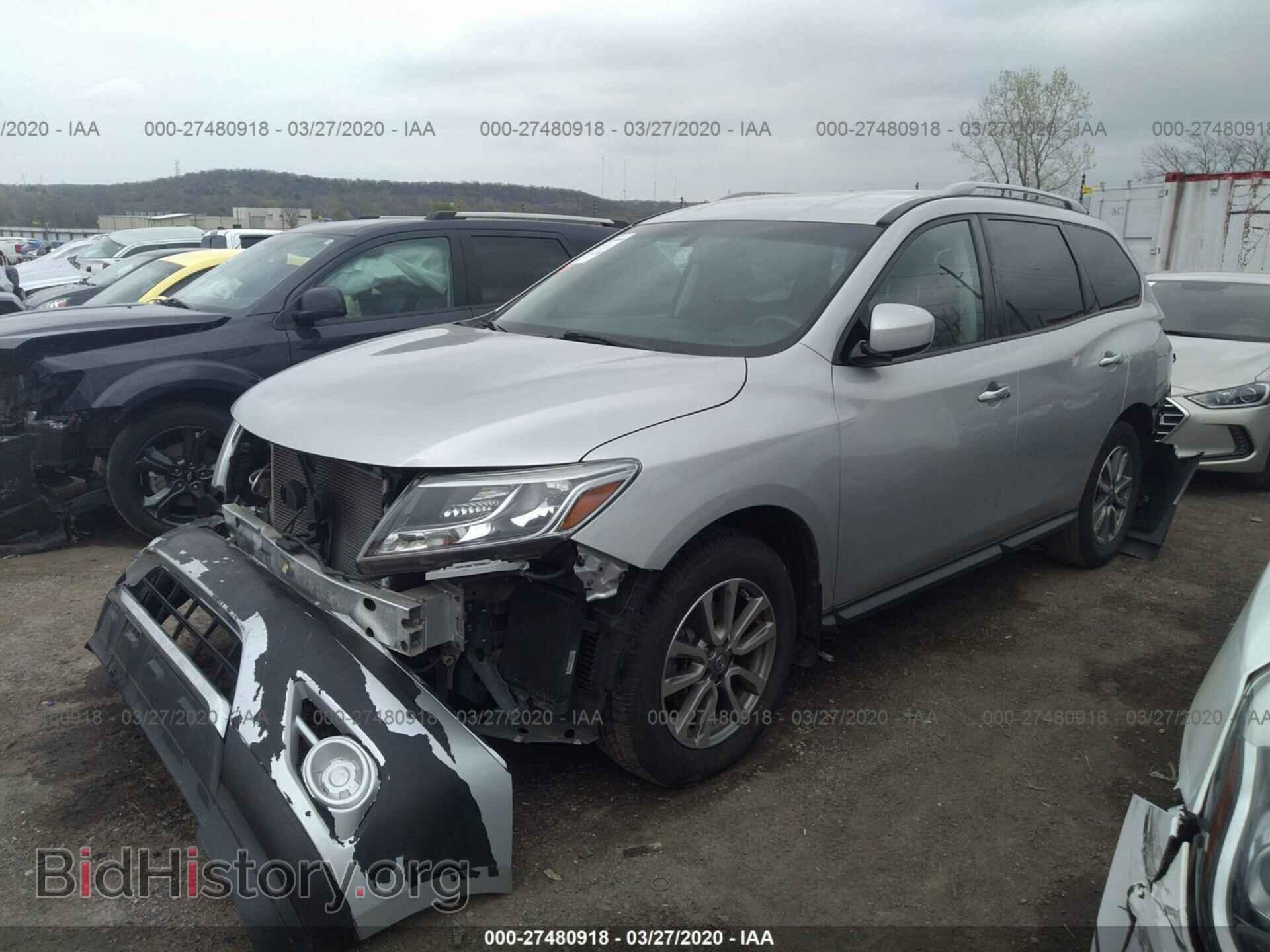 2014 NISSAN PATHFINDER - VIN: 5N1AR2MM1EC723053 - Фото 2
