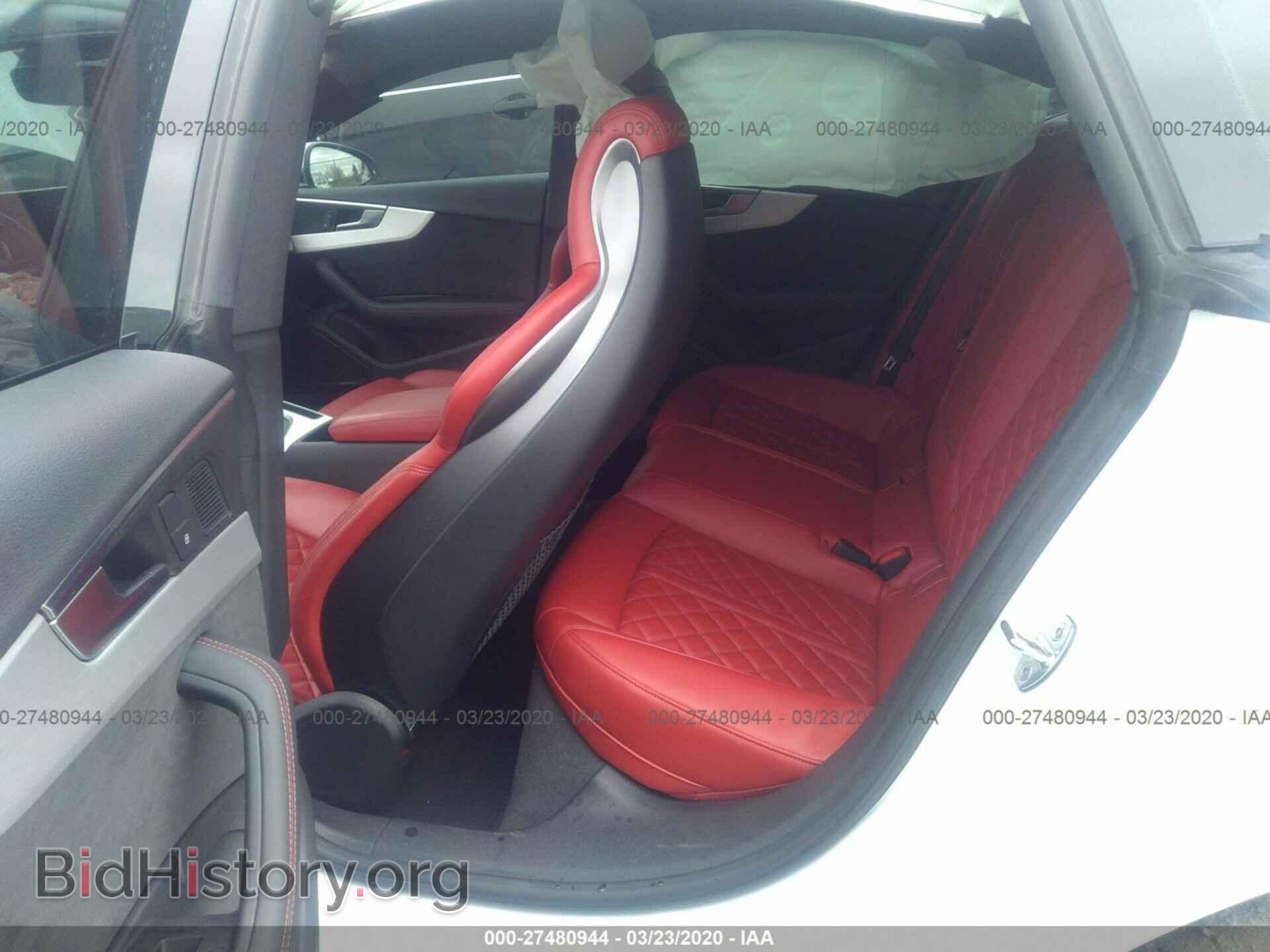 2018 AUDI S5 - VIN: WAUB4CF58JA085843 - Фото 8