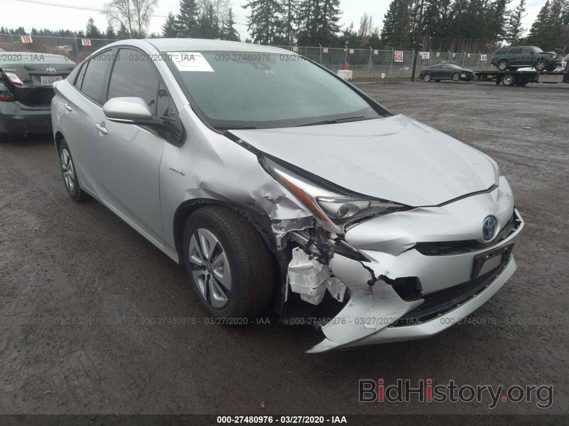 Photo JTDKBRFU9J3582262 - TOYOTA PRIUS 2018