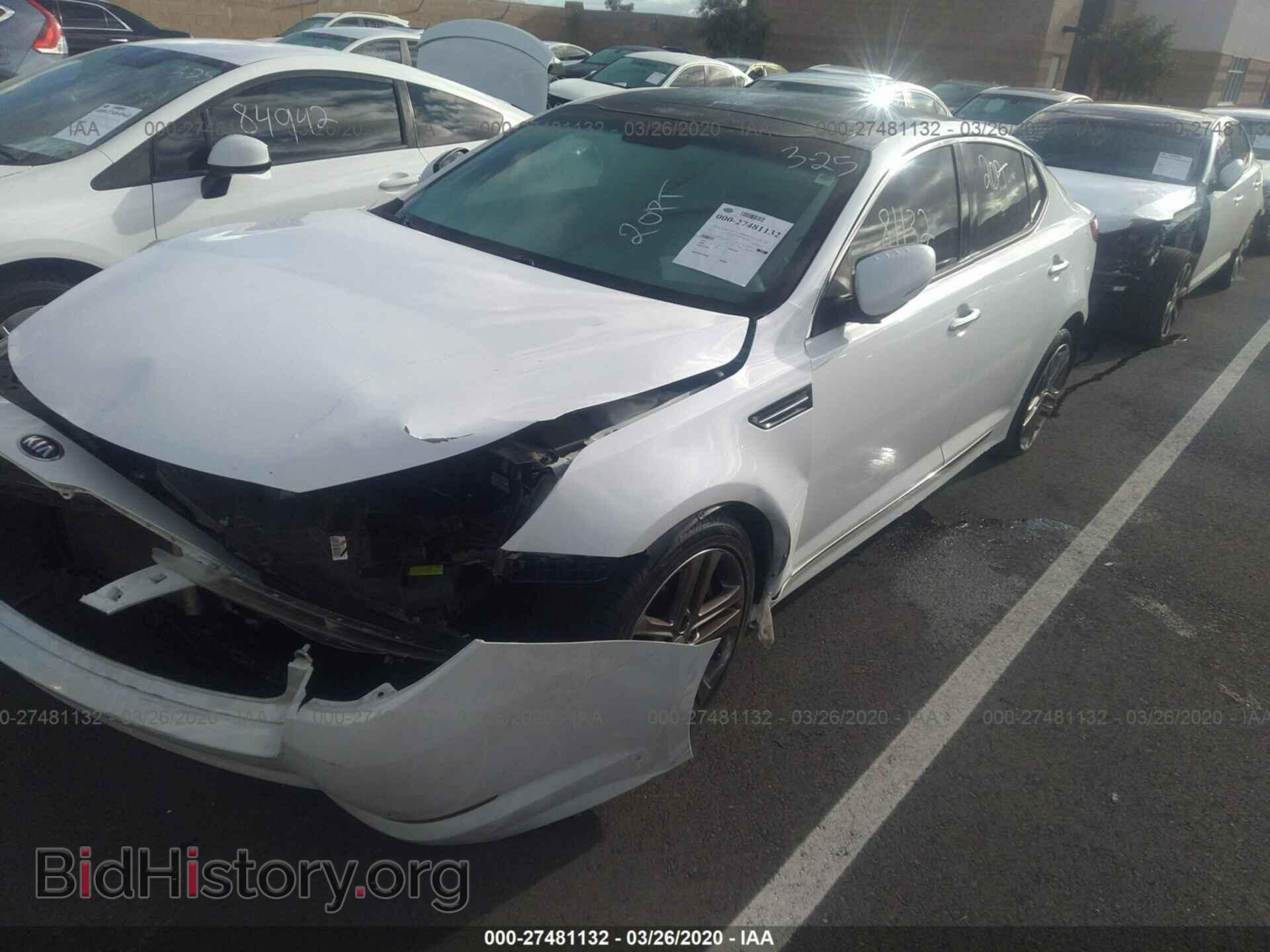 2013 KIA OPTIMA - VIN: 5XXGR4A69DG203729 - Photo 2