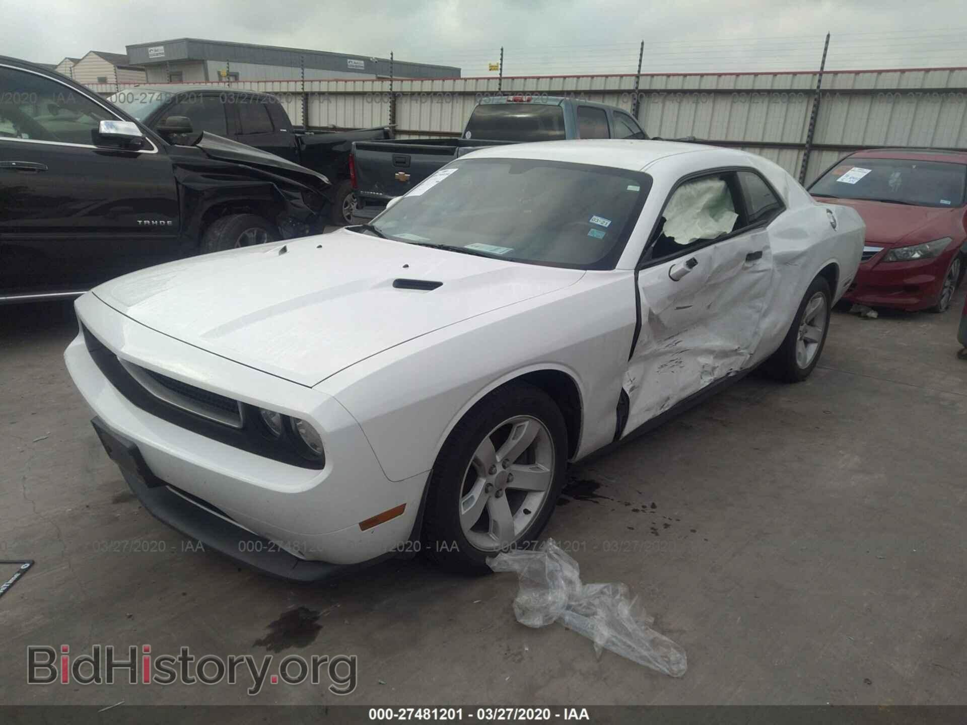2014 DODGE CHALLENGER - VIN: 2C3CDYAG0EH208446 - Фото 2
