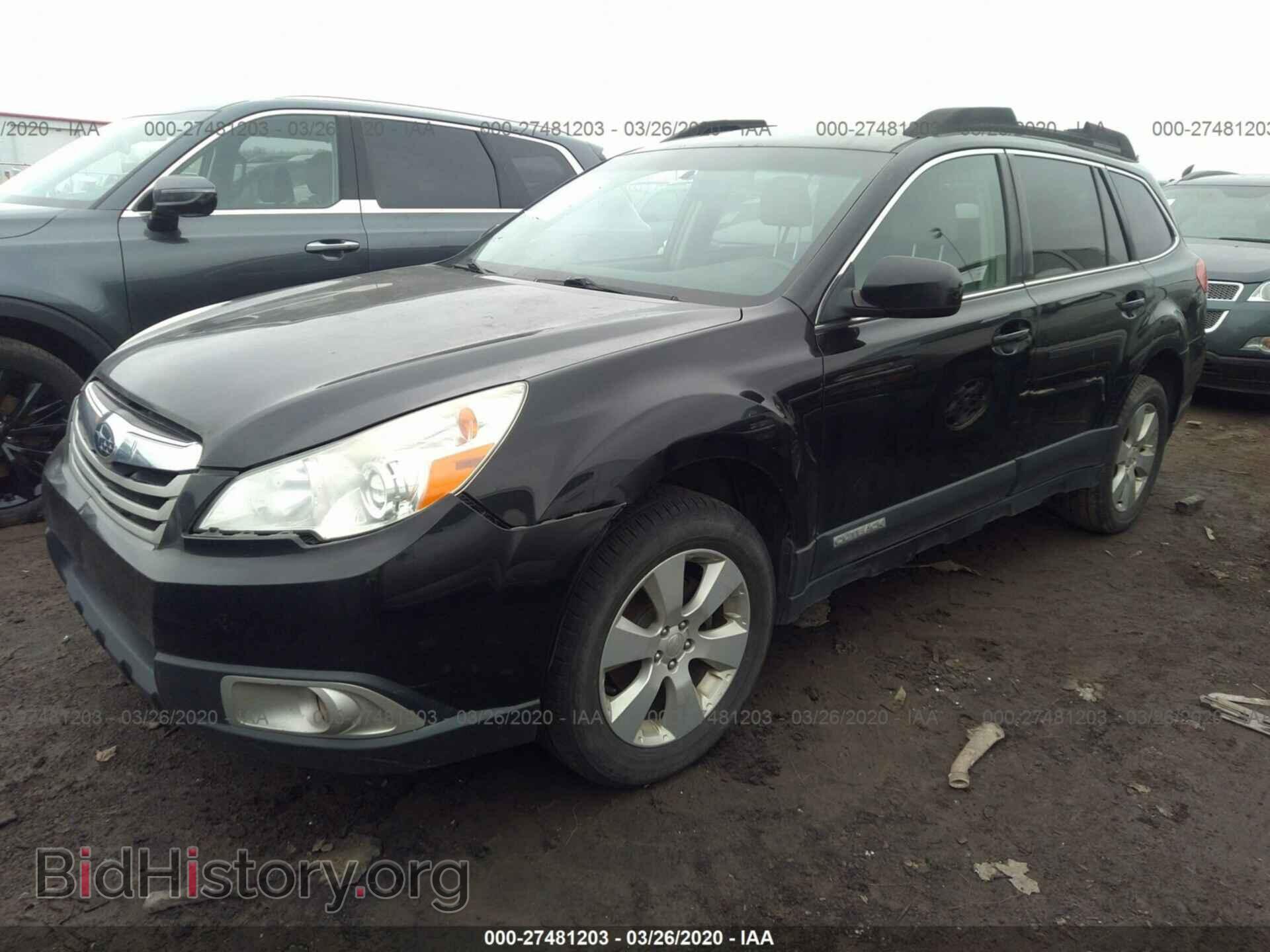 2011 SUBARU OUTBACK - VIN: 4S4BRBBC9B3372645 - Фото 2