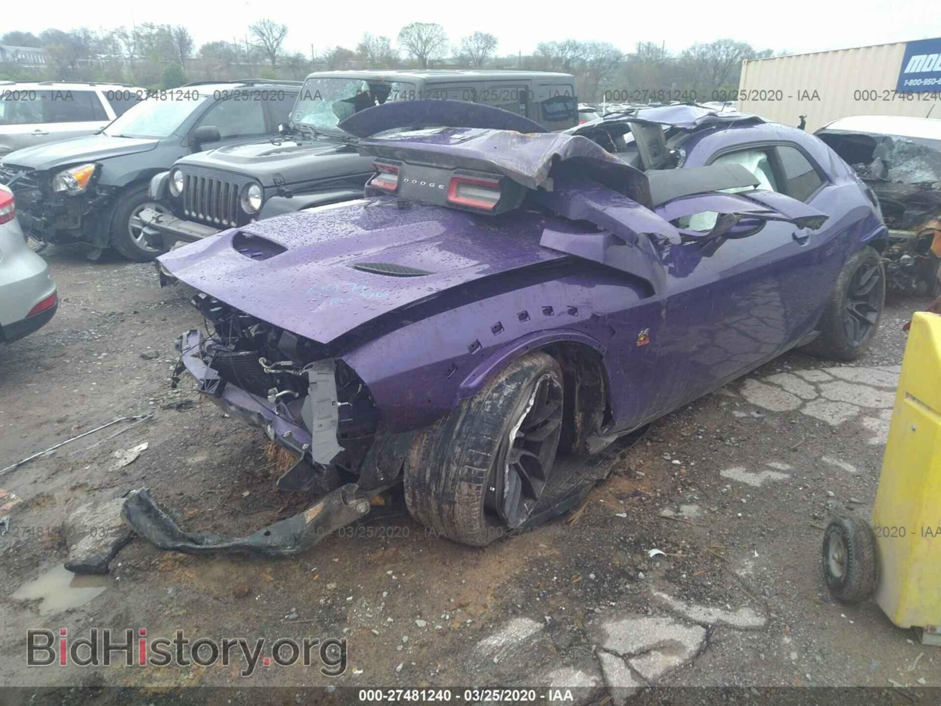 2019 DODGE CHALLENGER - VIN: 2C3CDZFJ3KH544971 - Фото 2