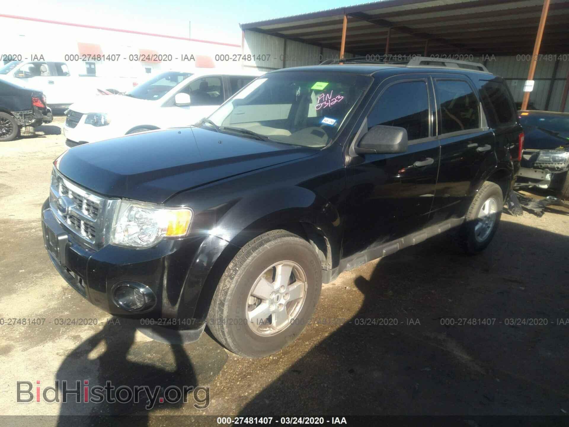 2009 FORD ESCAPE - VIN: 1FMCU02789KA93665 - Фото 2