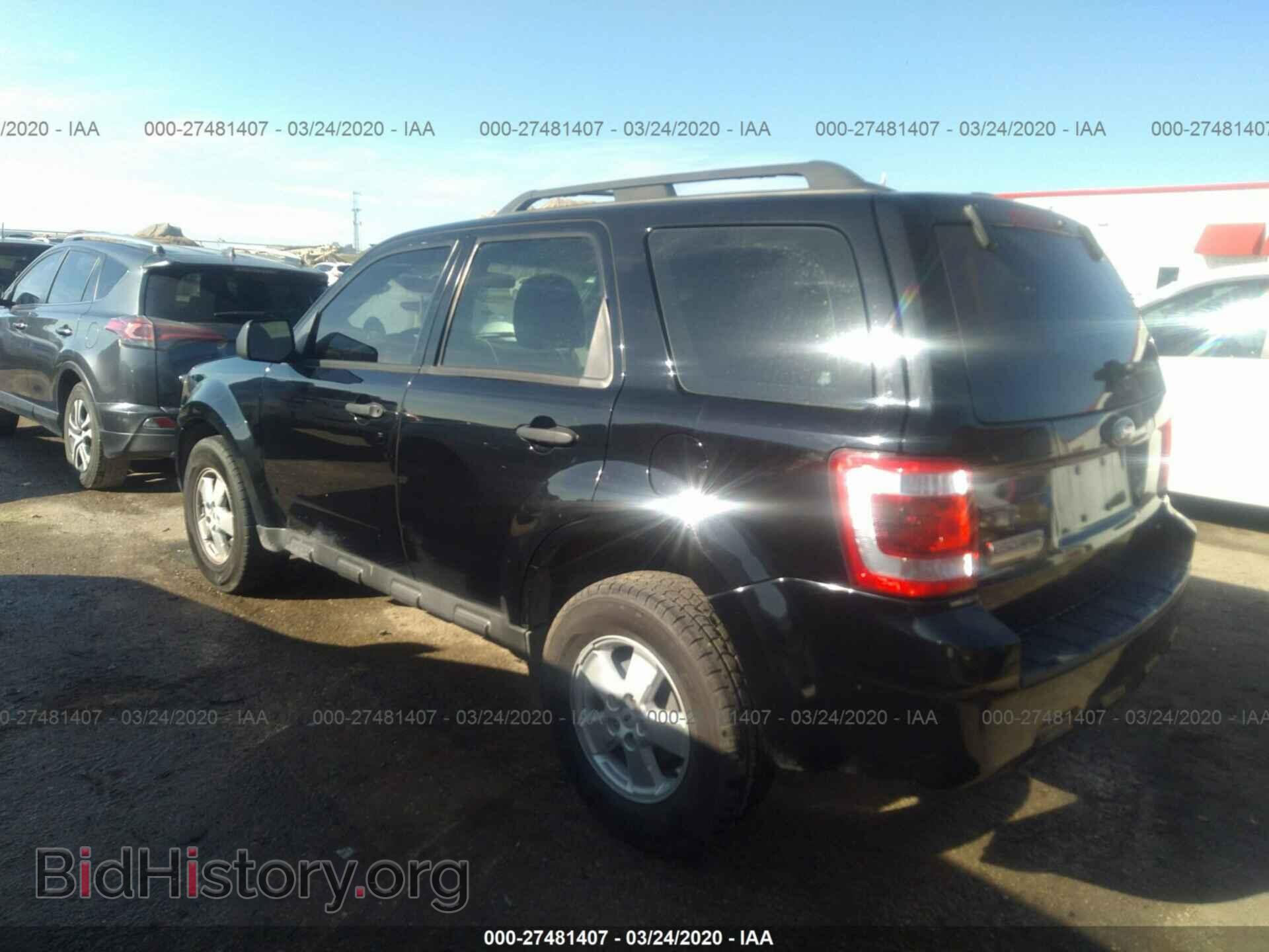 2009 FORD ESCAPE - VIN: 1FMCU02789KA93665 - Фото 3