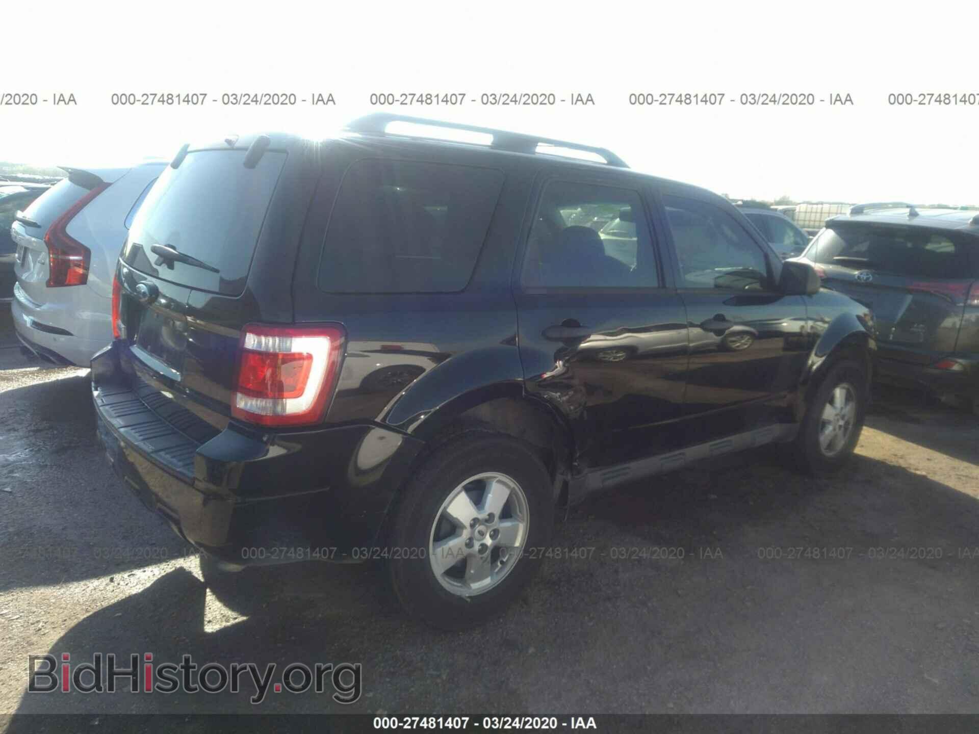 2009 FORD ESCAPE - VIN: 1FMCU02789KA93665 - Фото 4