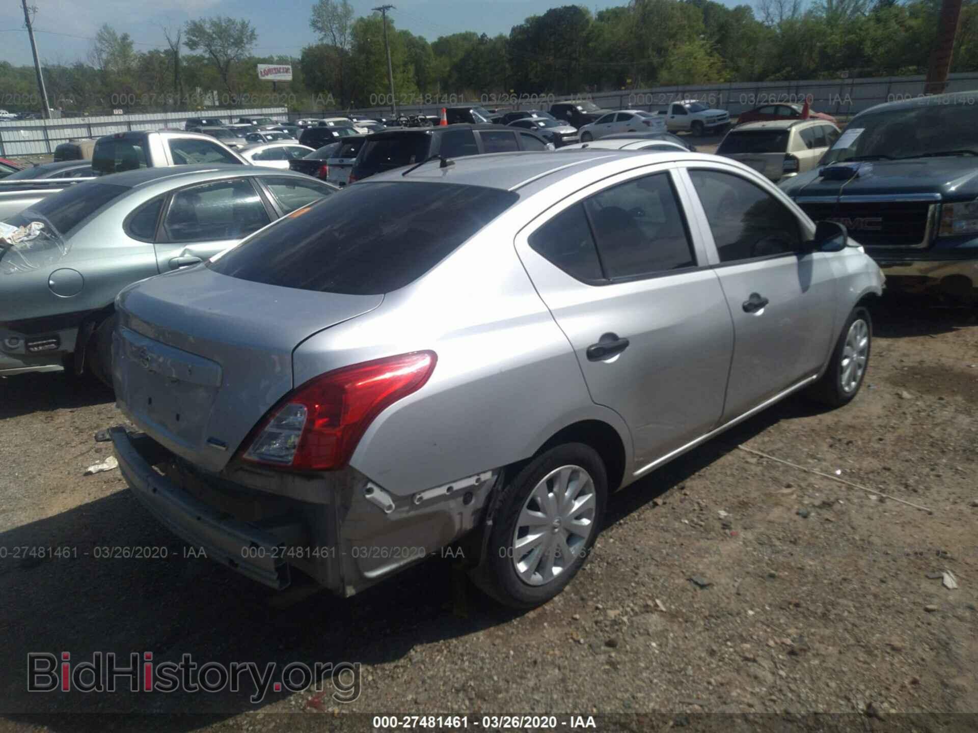 2012 NISSAN VERSA - VIN: 3N1CN7AP2CL811036 - Фото 4