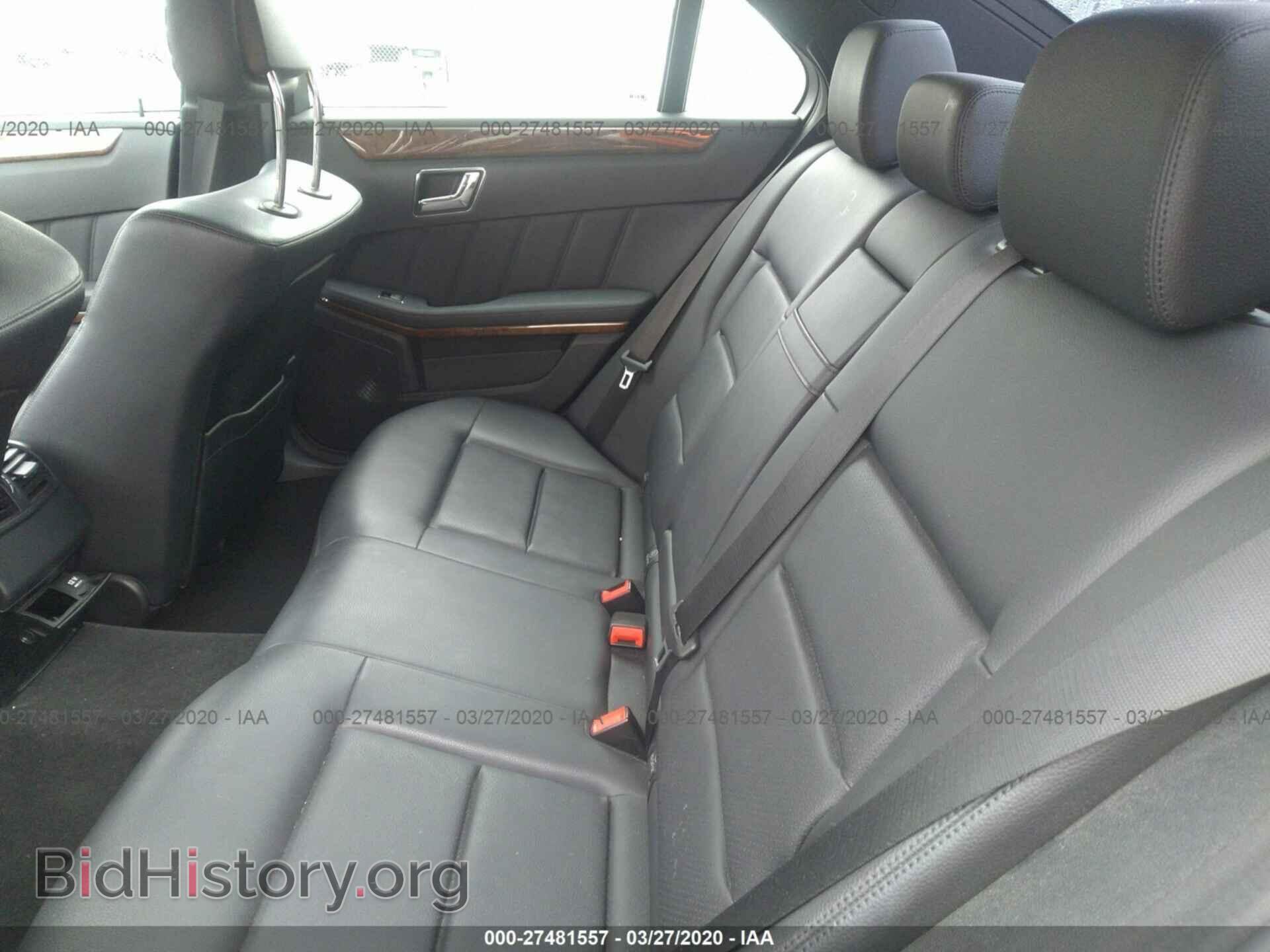 2011 MERCEDES-BENZ E - VIN: WDDHF8HB7BA504408 - Фото 8