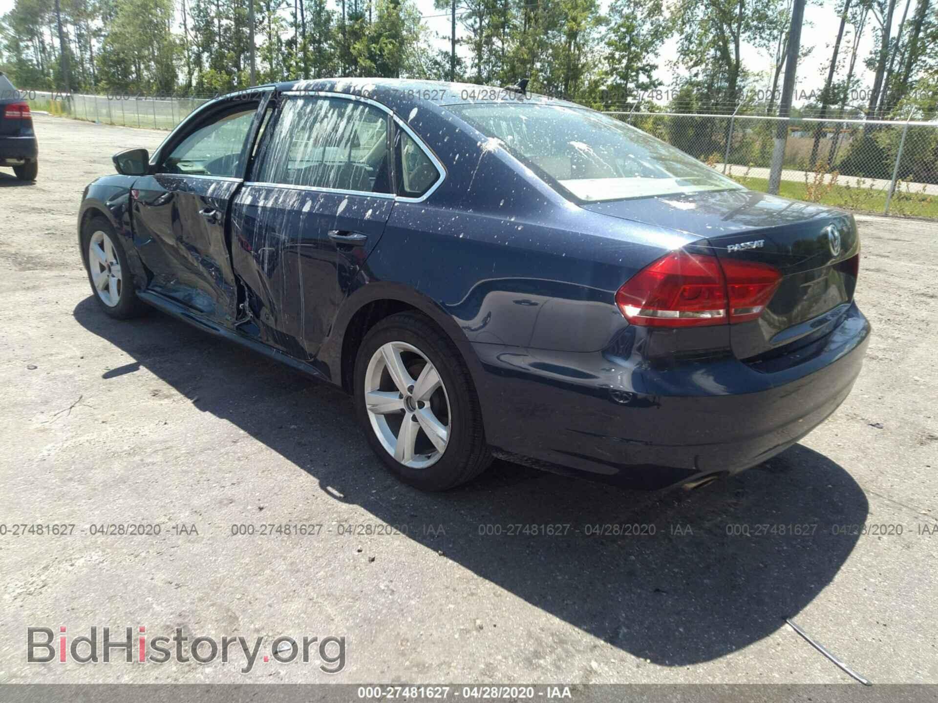 2013 VOLKSWAGEN PASSAT - VIN: 1VWBH7A33DC033725 - Фото 3