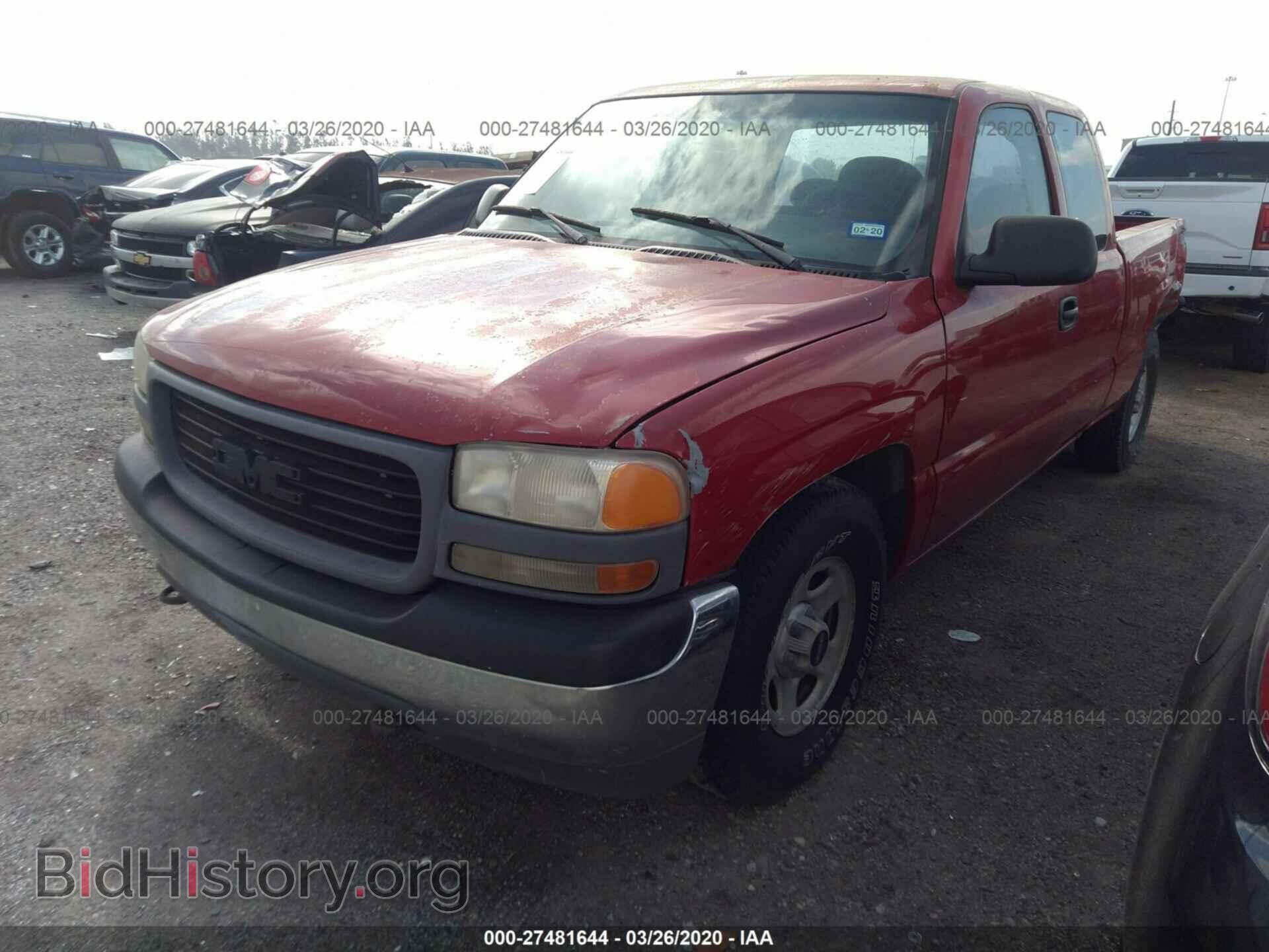 2000 GMC NEW SIERRA - VIN: 2GTEC19V3Y1306997 - Фото 2