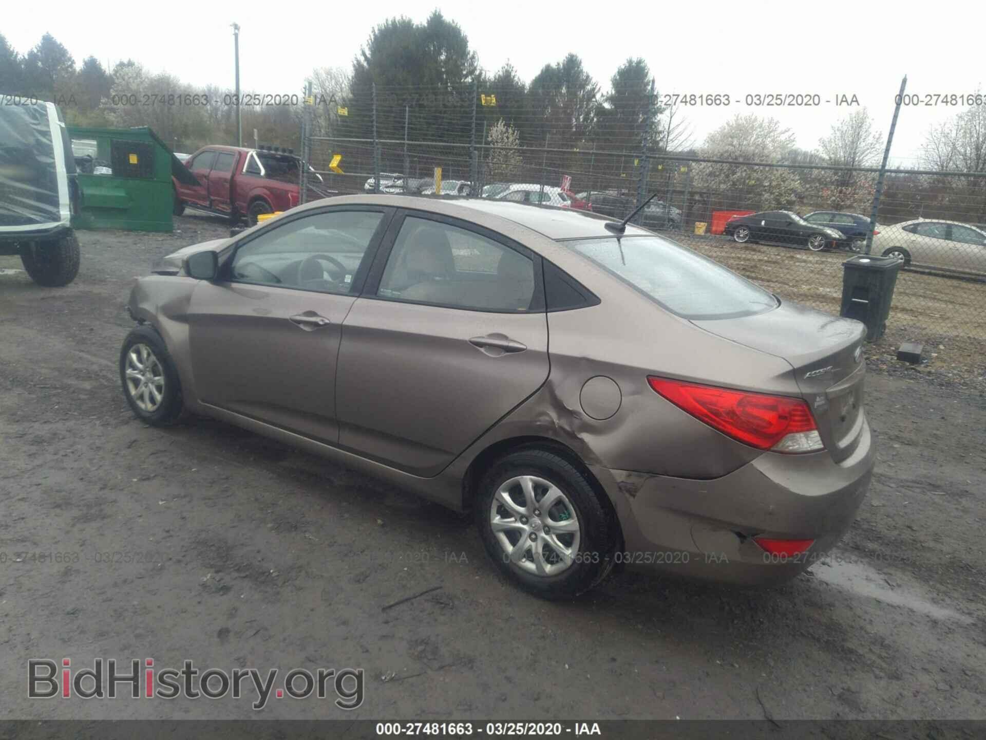 2013 HYUNDAI ACCENT - VIN: KMHCT4AE8DU462662 - Фото 3