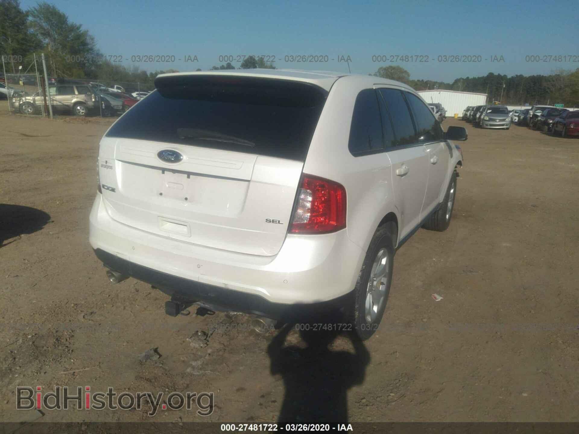 2014 FORD EDGE - VIN: 2FMDK3JCXEBA34860 - Фото 4