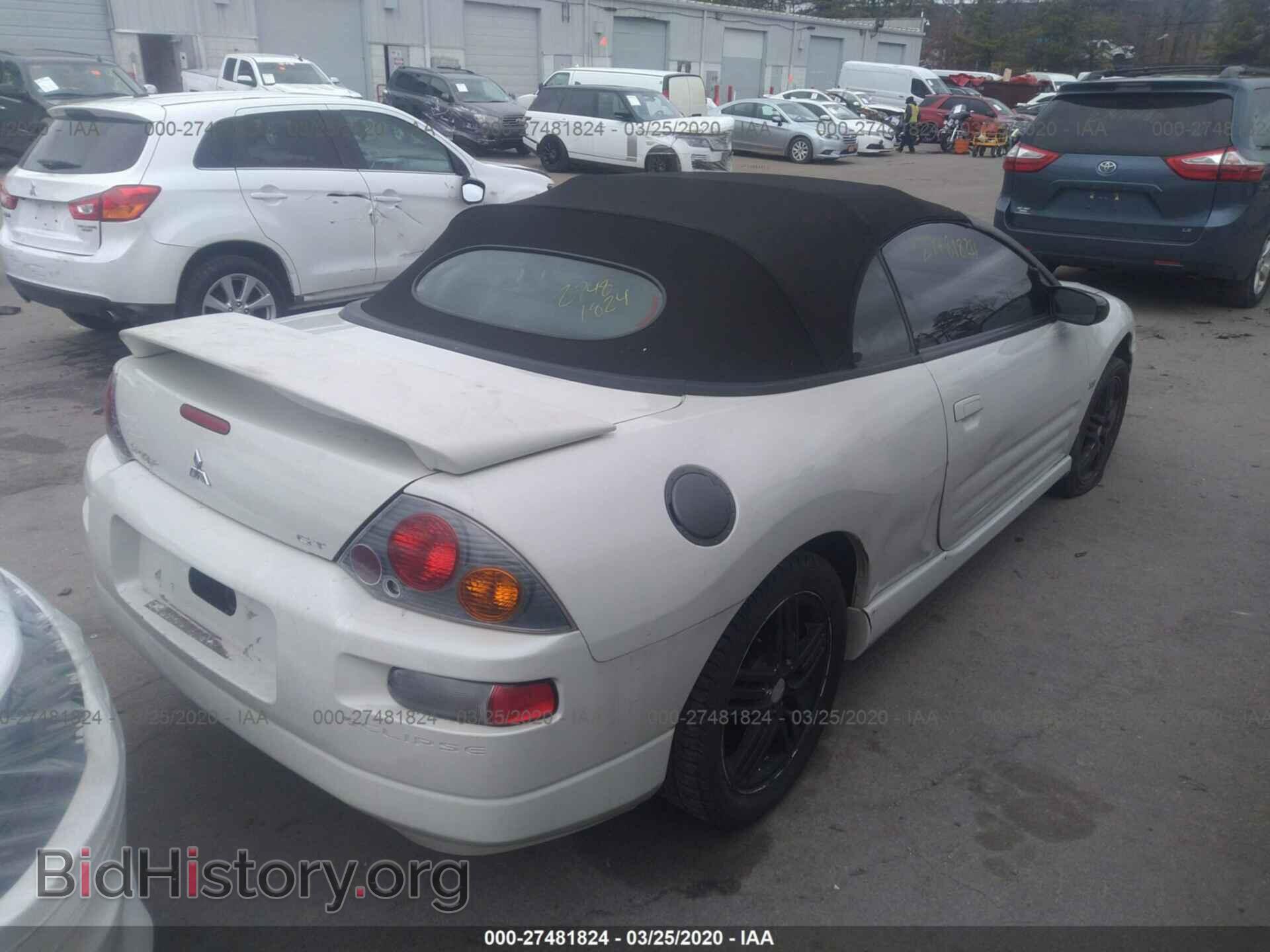 2004 MITSUBISHI ECLIPSE - VIN: 4A3AE55H24E056559 - Фото 4